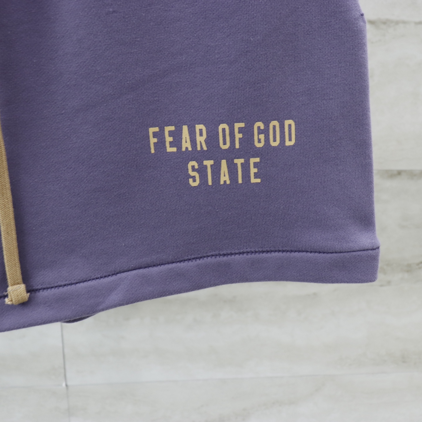 Fear of God ESSENTIALS State Fleece Shorts in Lavender, S-XL 5 i1740653488909 5011 0 5