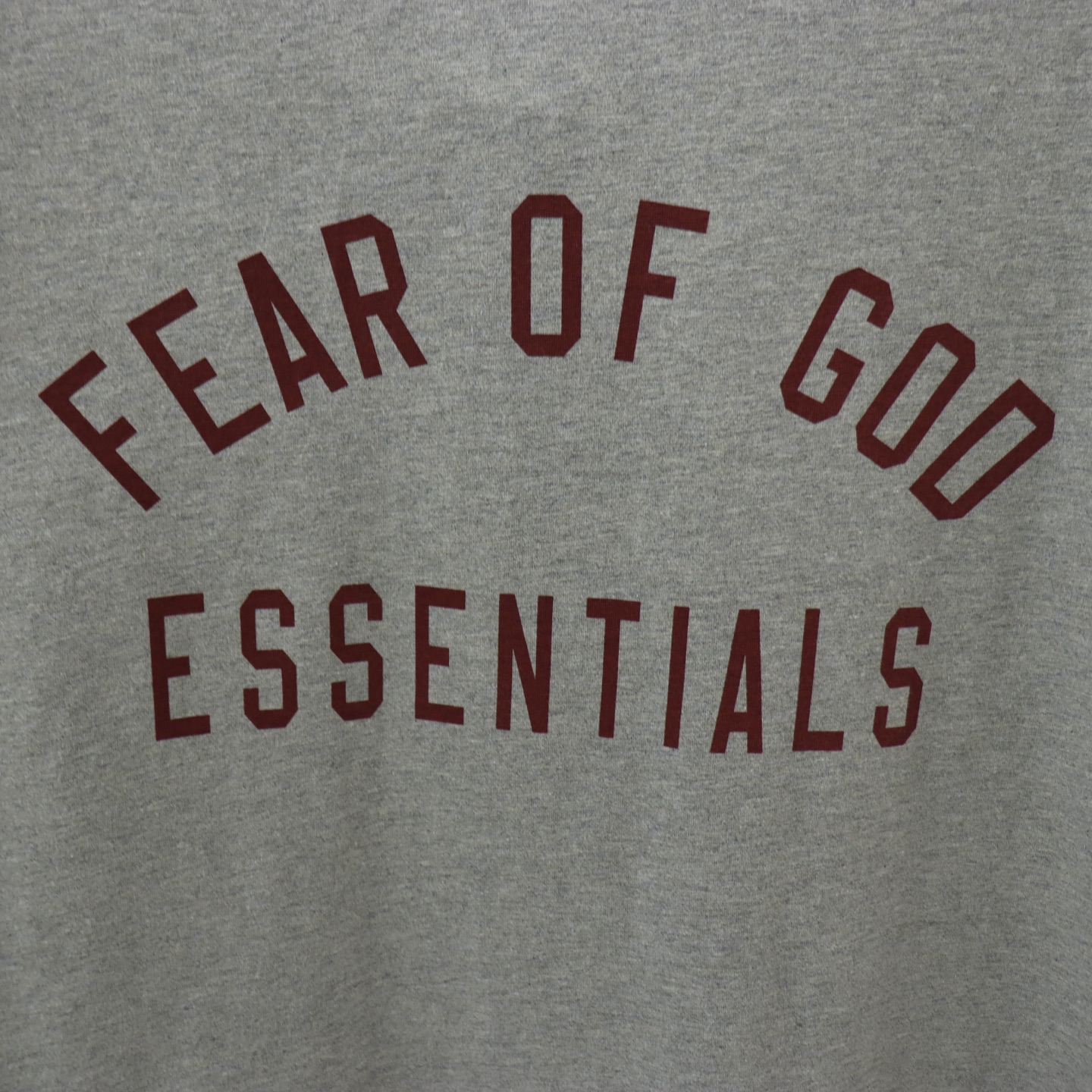 Fear Of God Essentials Crew Neck T-Shirt, Classic Fit, Grey Color 5 i1740654020704 6767 0 0