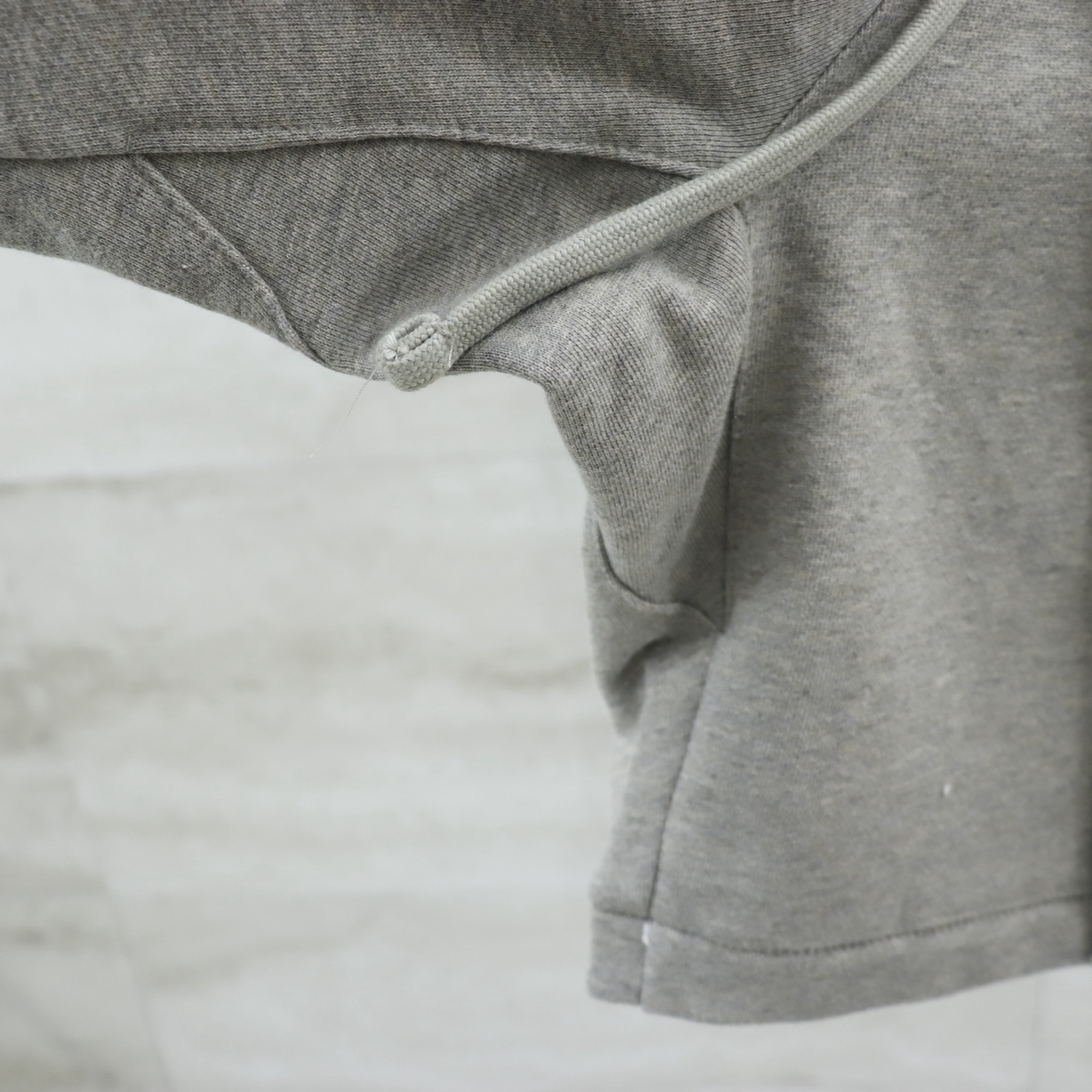Fear of God Essentials Grey Cotton Blend Shorts with Drawstring Waist 8 i1740717022156 271 0 5
