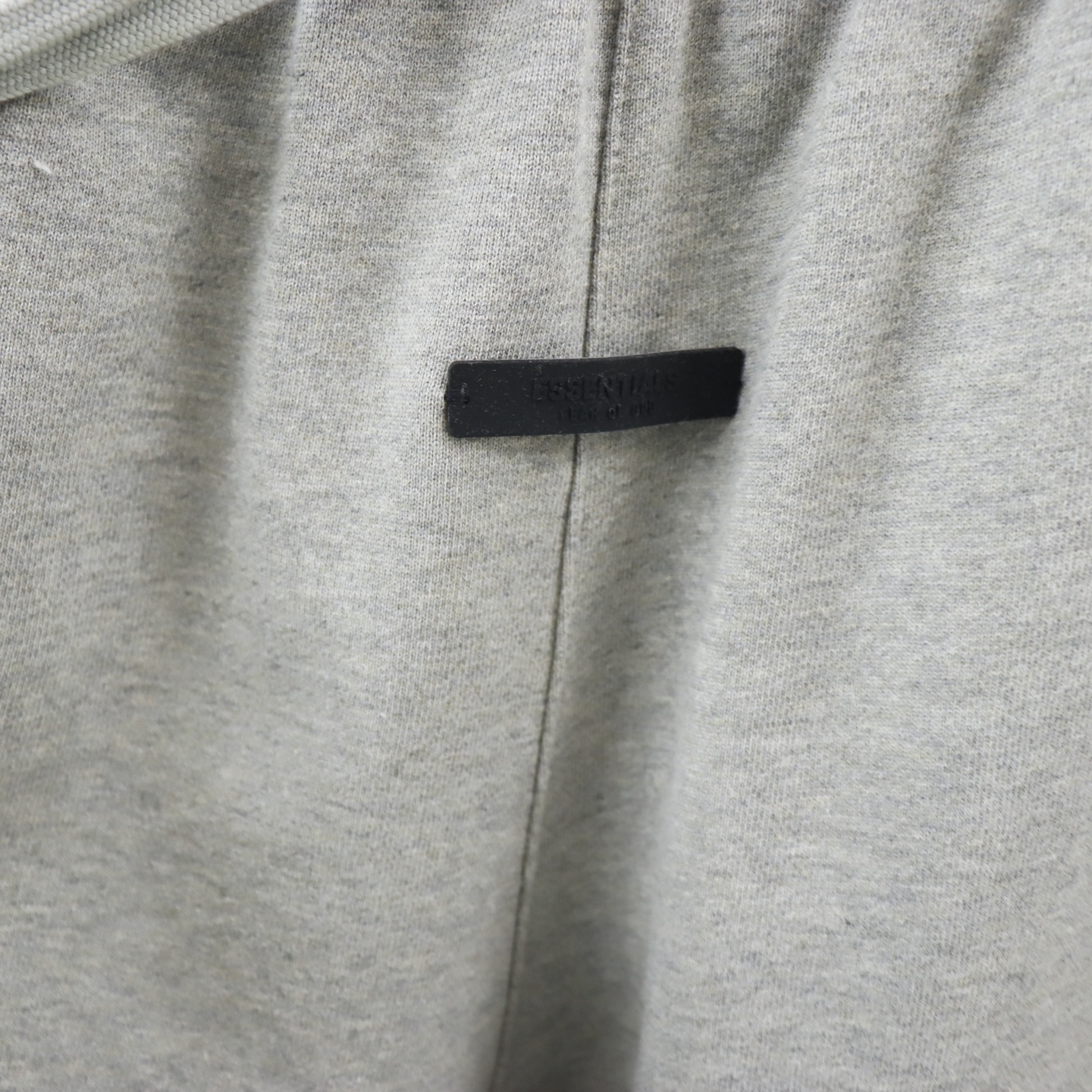 Fear of God Essentials Grey Cotton Blend Shorts with Drawstring Waist 5 i1740717022156 5247 0 7