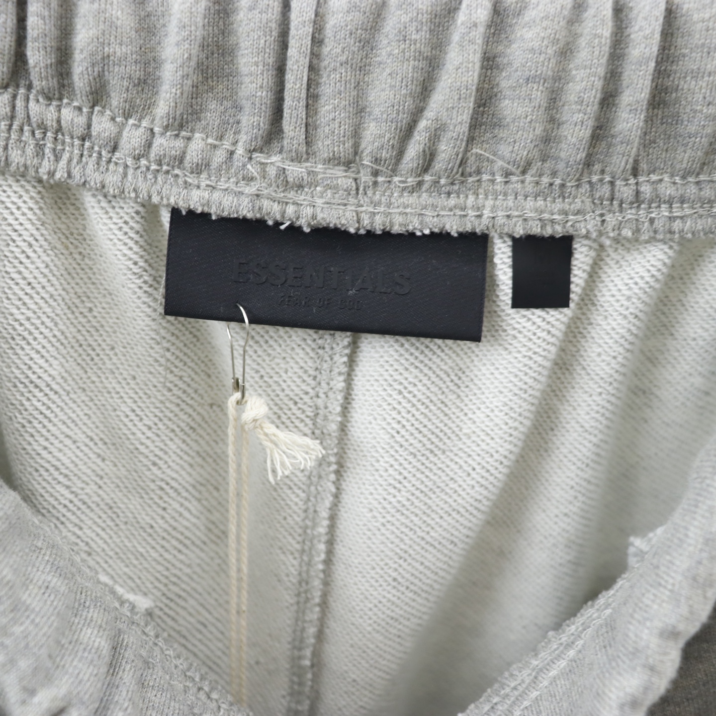 Fear of God Essentials Grey Cotton Blend Shorts with Drawstring Waist 7 i1740717023827 7153 0 3