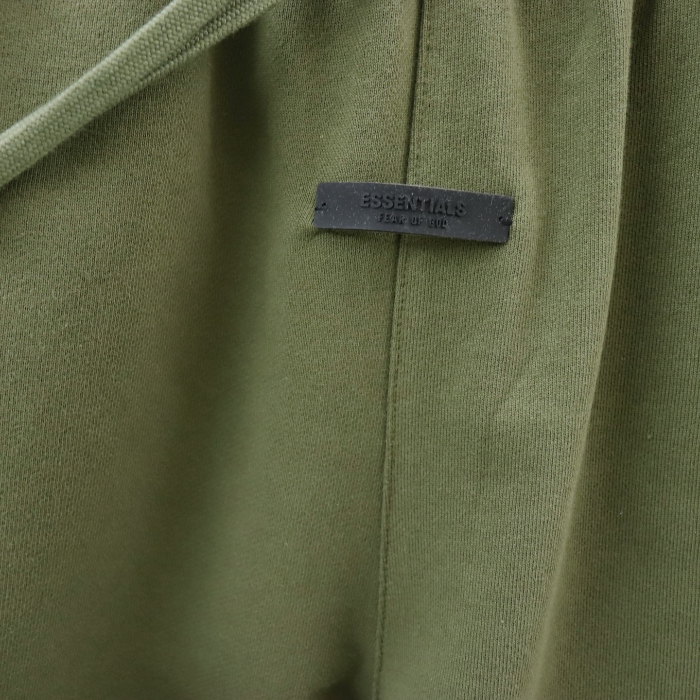 Fear Of God State Olive Green Cotton Blend Fleece Shorts S-XL 6 i1740717459830 1763 0 5