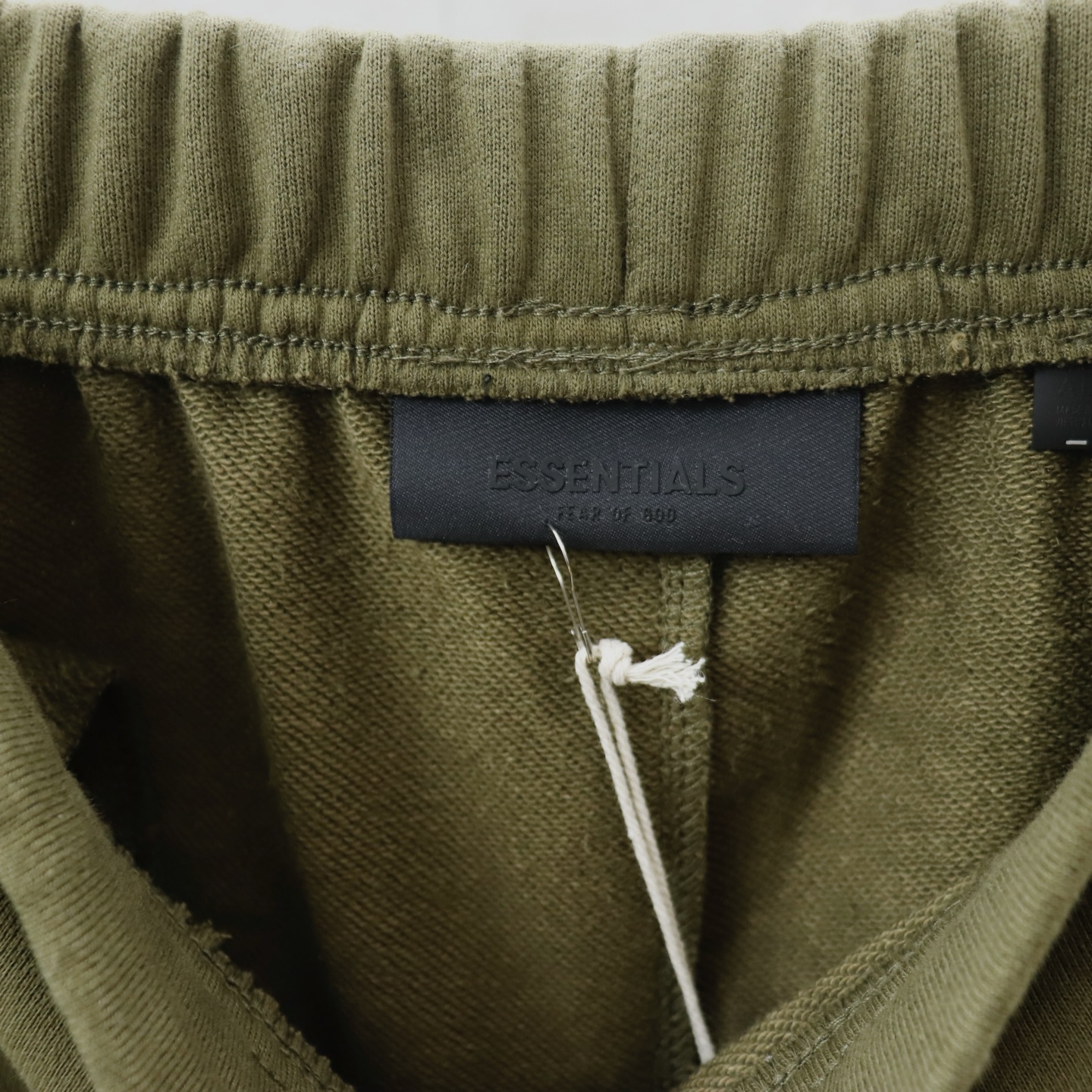 Fear of God Olive Green Shorts - Casual Sweatpants/Short Pants for Men and Women 8 i1740717596661 4688 0 7