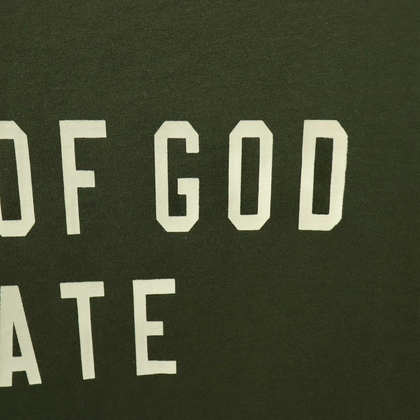 Fear of God State Crew Neck T-Shirt, Olive Green, S-XL 6 i1740718202627 8593 0 2