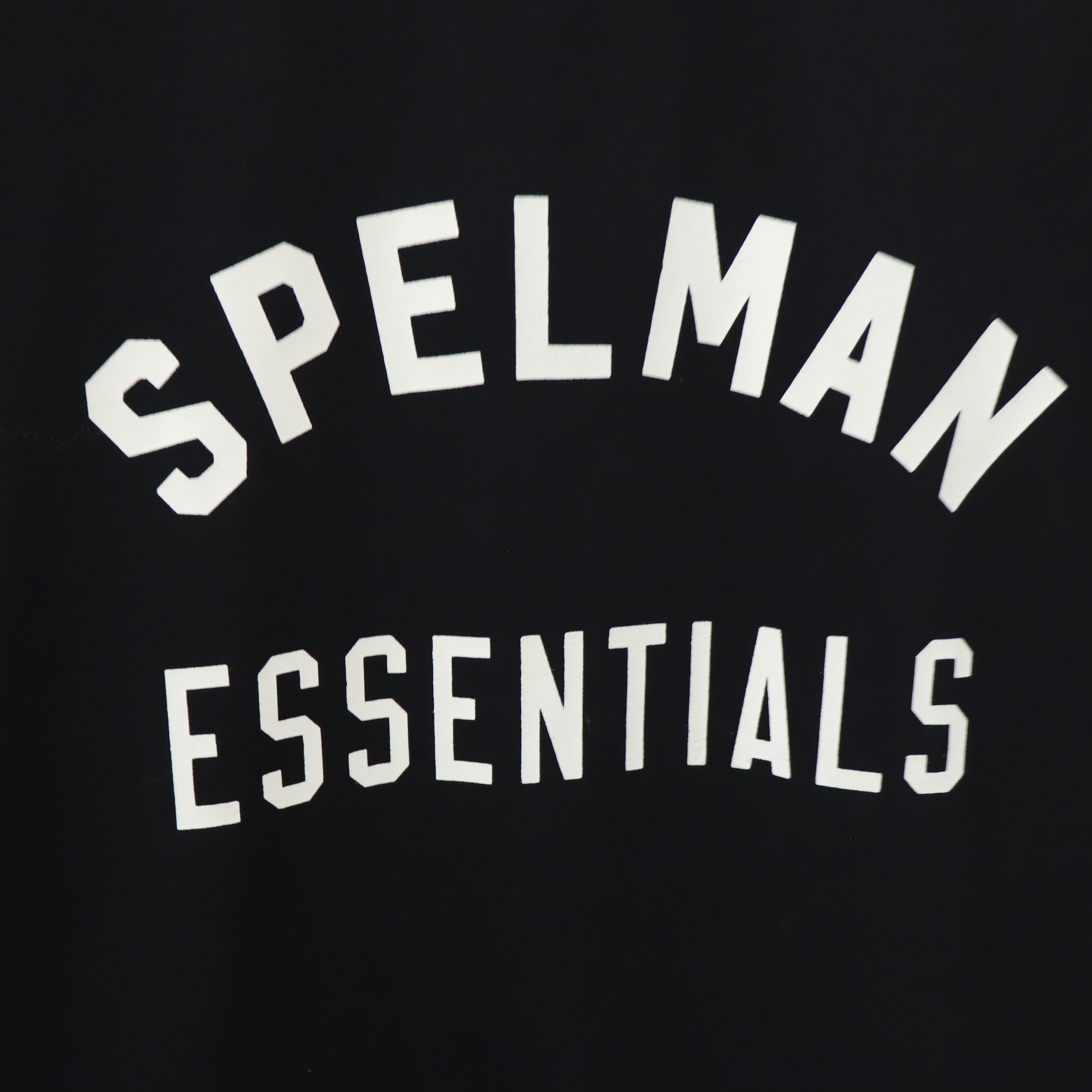 Fear of God Essentials "Spelman" Crew Neck T-Shirt - Black Cotton Tee 5 i1743145424809 5550 0 3