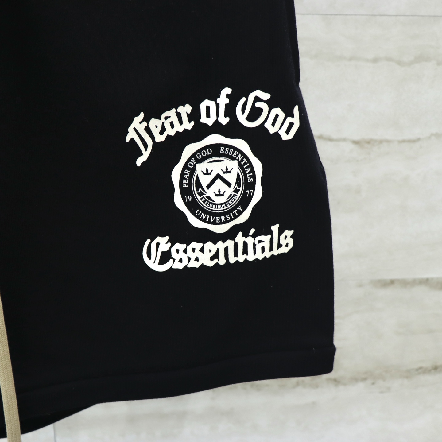 Fear of God Essentials Black Shorts - Elastic Waistband - Casual Style 5 i1743148288212 9449 0 1