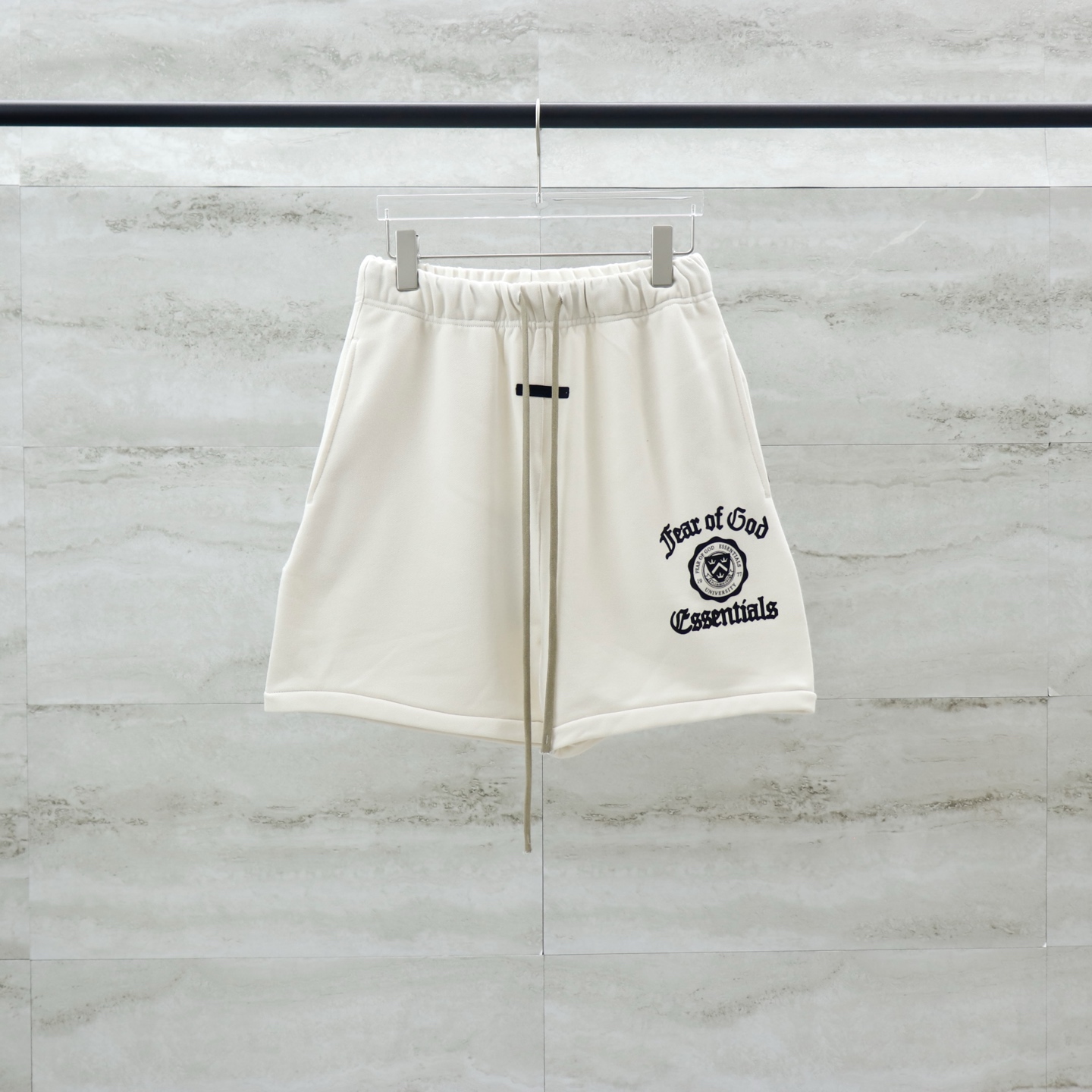 Fear of God Essentials Cream Shorts - Casual Comfort, Stylish Design - S to XL 2 i1743151115300 6334 0 1