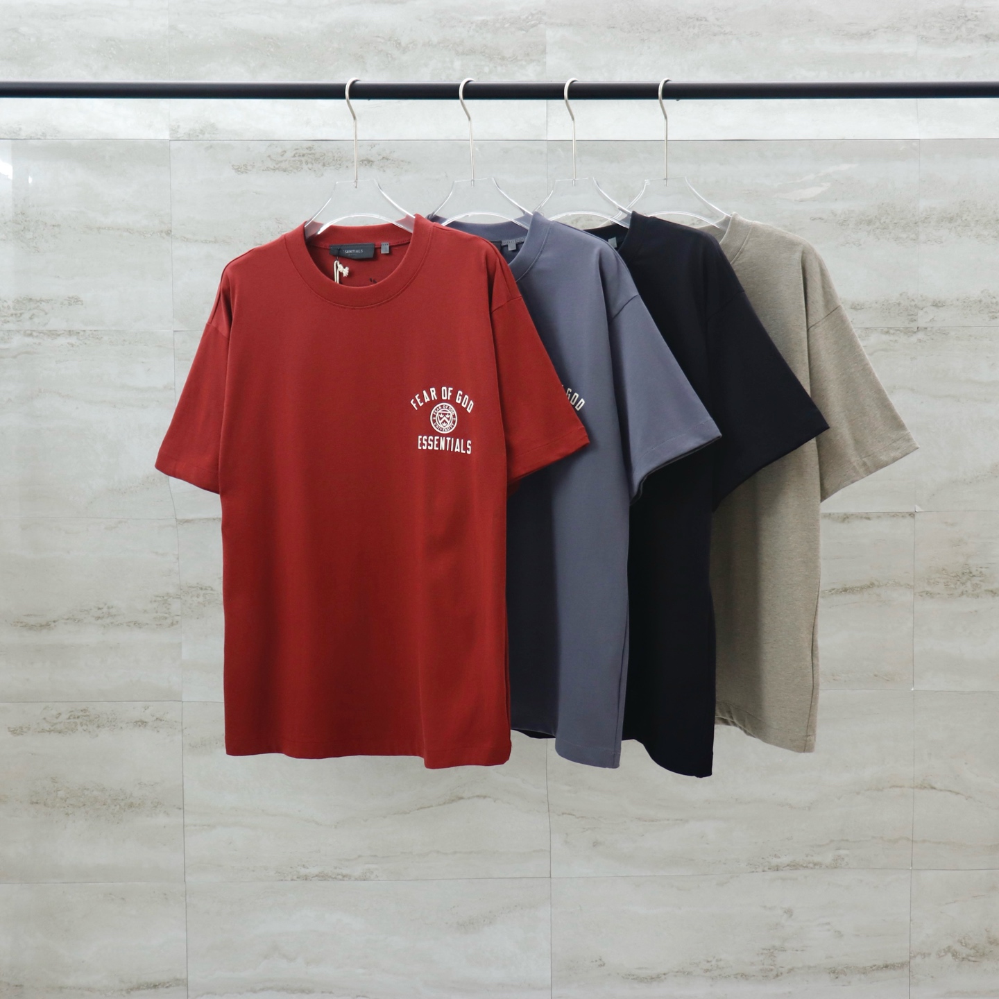 Fear of God Essentials Crew Neck T-Shirt | Soft Cotton Tee for Men - S to XL 8 i1743151229448 4870 0 9