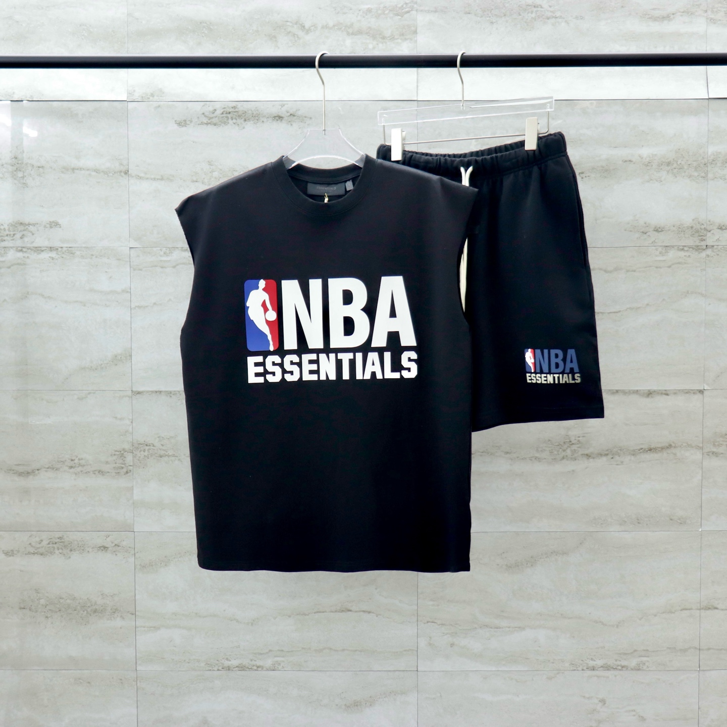 Fear of God Essentials NBA Men's Black Shorts - Size S to XL 3 i1743405631488 7658 0 5
