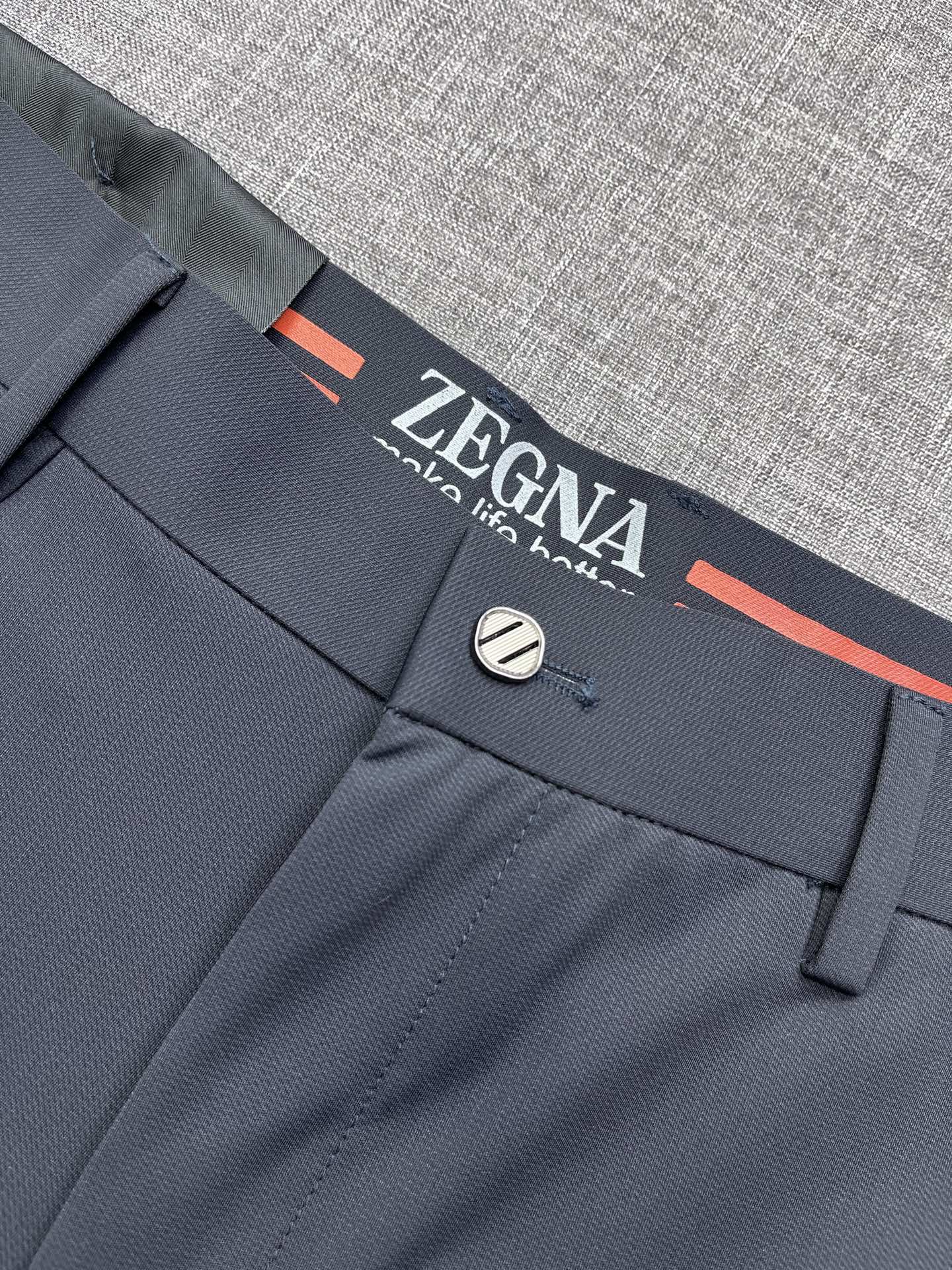 zegna 杰尼亚男士高弹西裤休闲长裤，台湾意比贸易洋行货，26春夏款G柜新品，顶级纯正血统品质，可预测