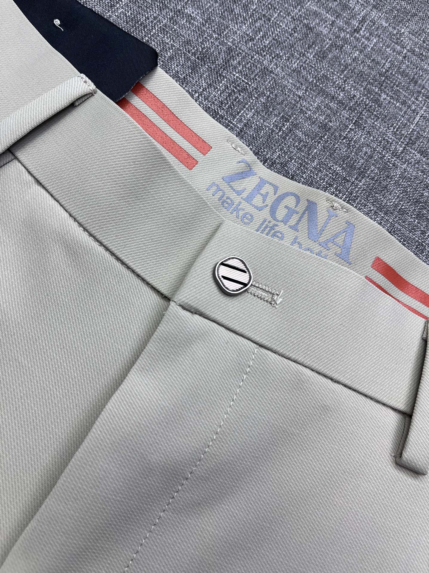 zegna 杰尼亚男士高弹西裤休闲长裤，台湾意比贸易洋行货，26春夏款G柜新品，顶级纯正血统品质，可预测