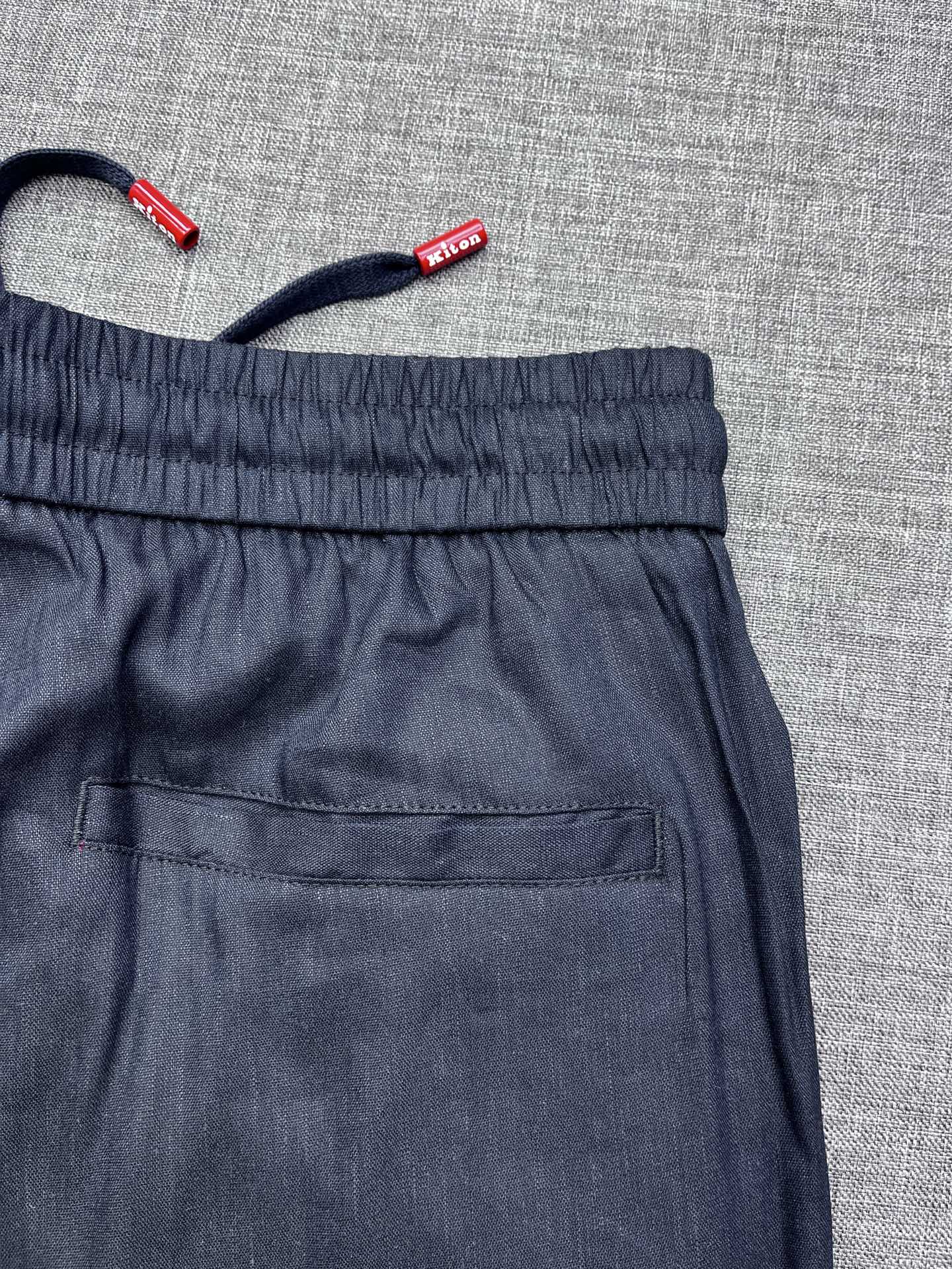 Kiton 家族男士高端亚麻休闲裤，贸易公司渠道货，意大利原厂出品，26年新品，经典奢华之作！！品相完美