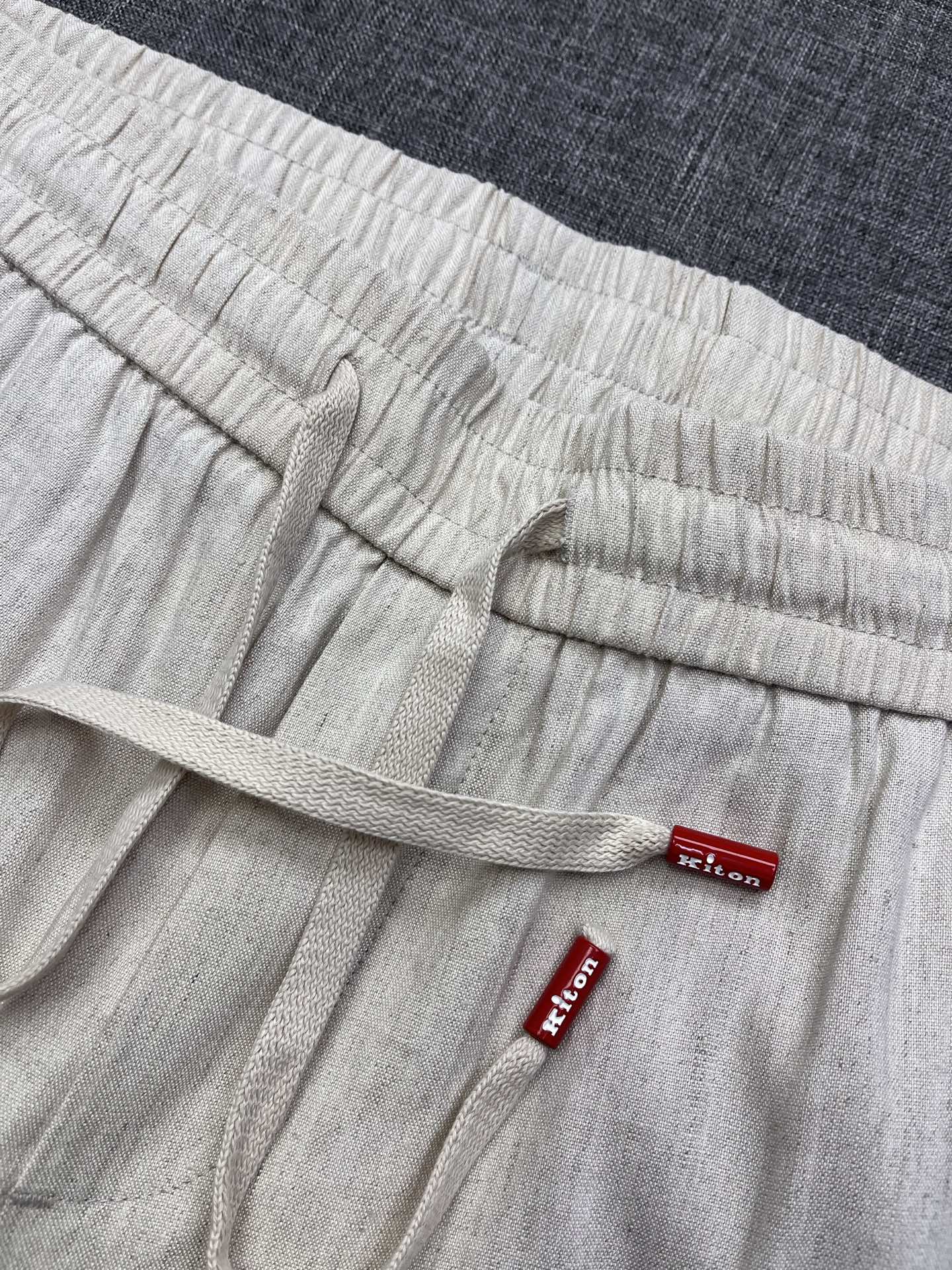 Kiton 家族男士高端亚麻休闲裤，贸易公司渠道货，意大利原厂出品，26年新品，经典奢华之作！！品相完美