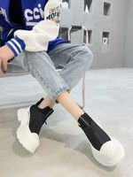 Alexander McQueen Shoes Sneakers Men Cowhide Silk TPU Spring Collection Sweatpants