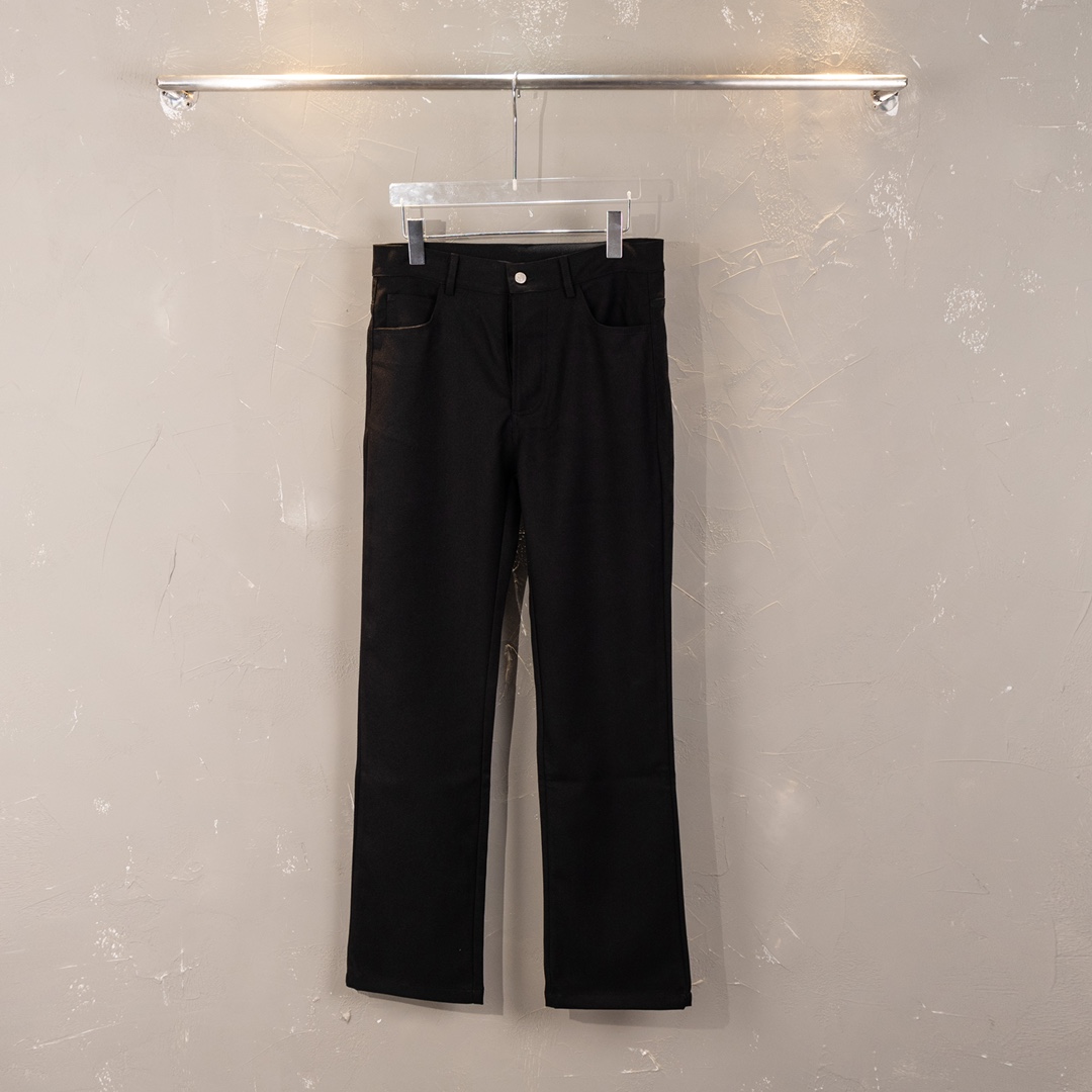 Best knockoff
 Maison Margiela Clothing Pants & Trousers Black Fashion Casual