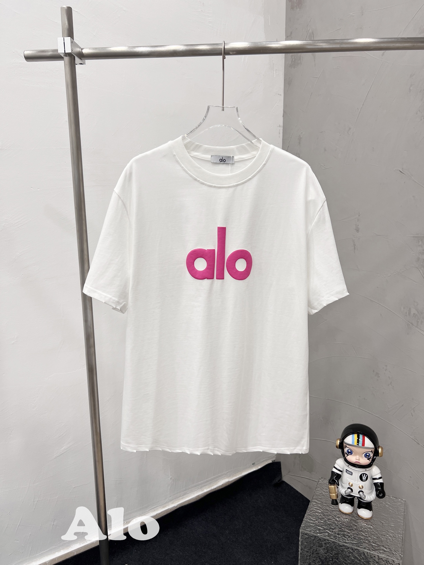 알로 3D 폼 프린트 루즈핏 반팔 티셔츠 50796 이미지 2