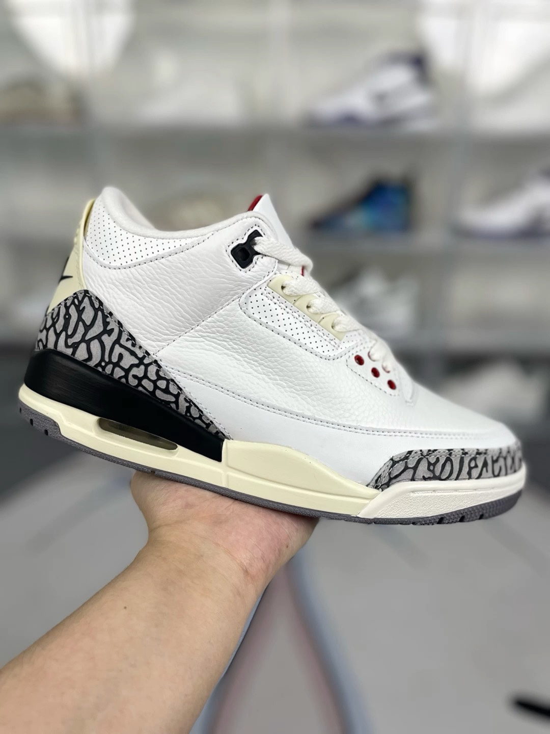 Air Jordan 3 Retro 'White Cement Reimagined' Basketball Shoes