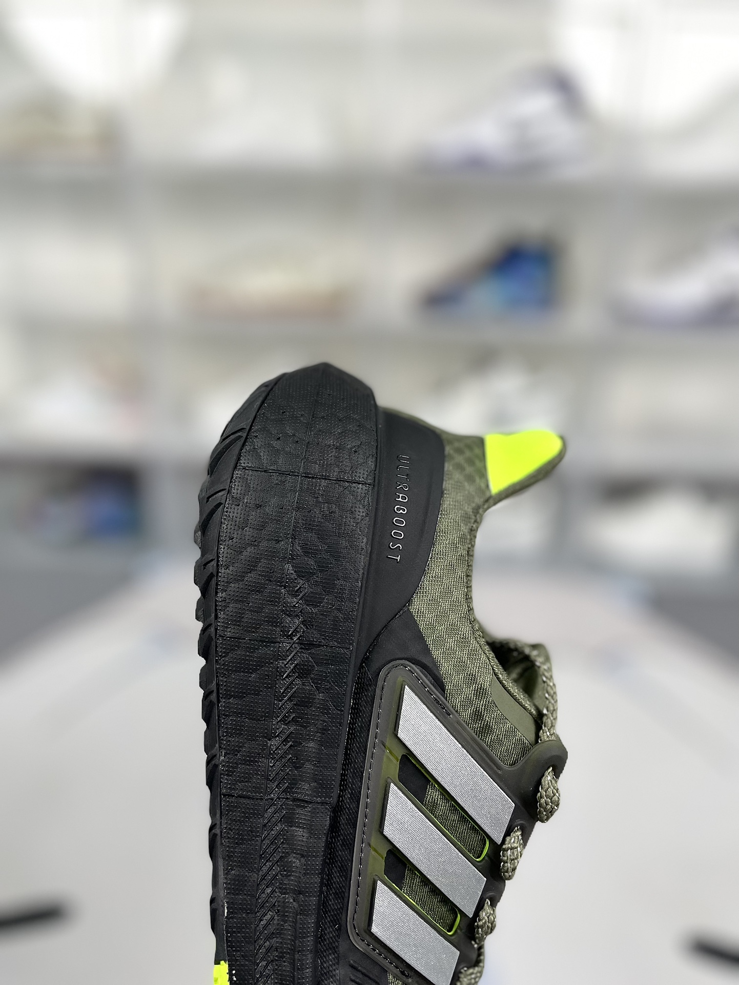 Adidas Ultraboost Light COLD.RDY 2.0 Olive Green Running Shoes - Size 39-45 8 i1719341141 4856 0