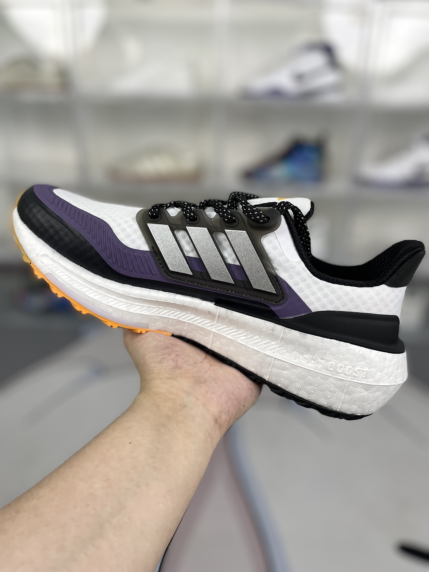 Adidas Ultraboost Light COLD.RDY 2.0 Running Shoes - Grey/Purple - IE1678 3 i1719341163 186 0