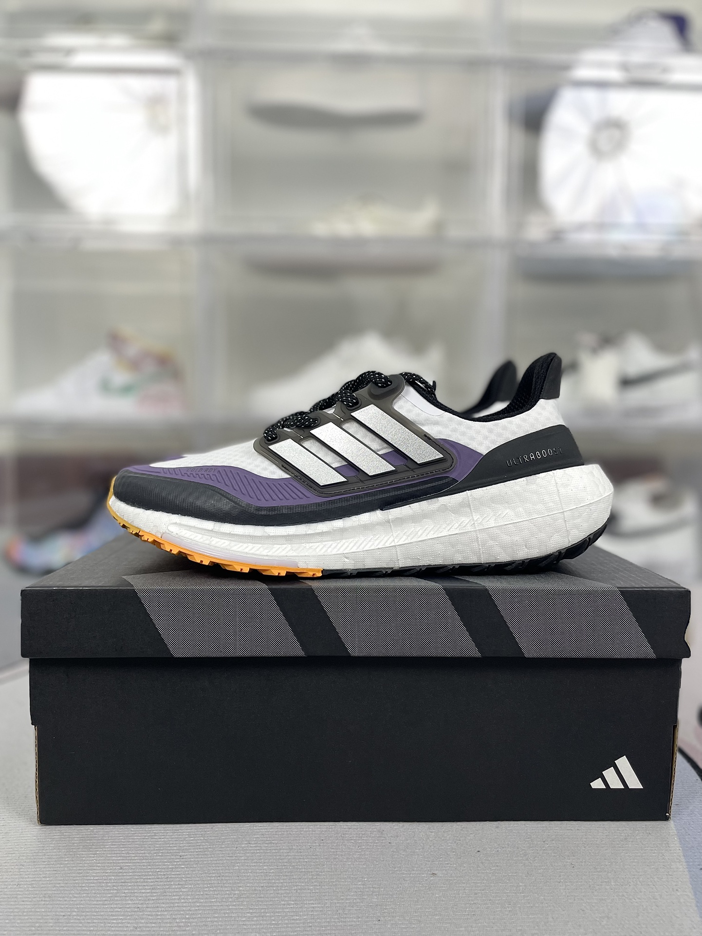 Adidas Ultraboost Light COLD.RDY 2.0 Running Shoes - Grey/Purple - IE1678 10 i1719341163 9069 0