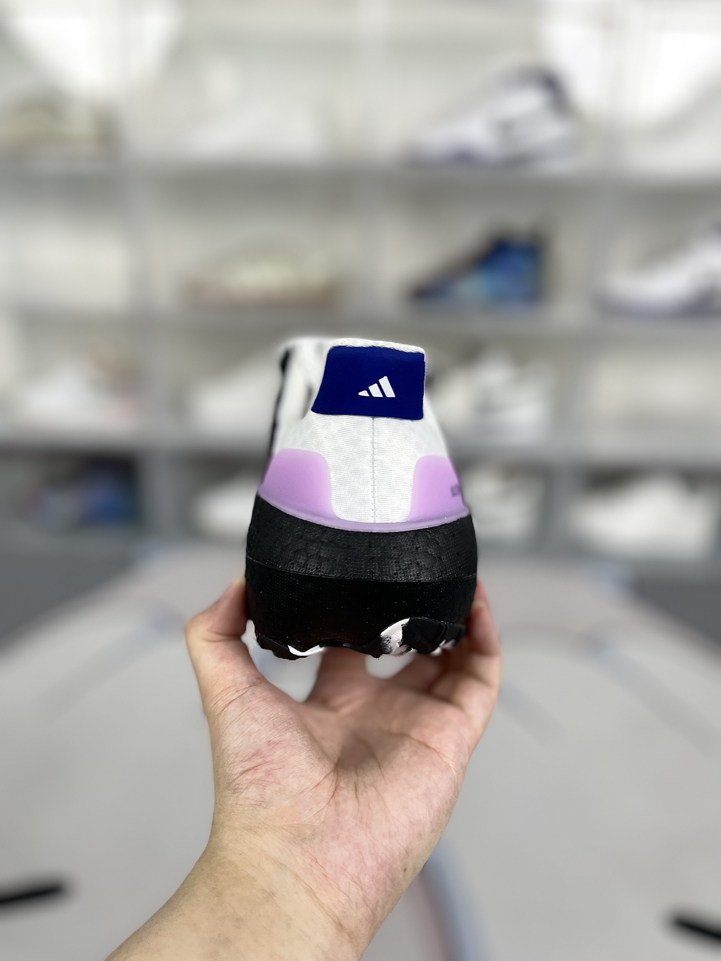 Adidas Ultraboost Light COLD.RDY 2.0 Running Shoes - Black, White & Purple 4 i1719341180 207 0