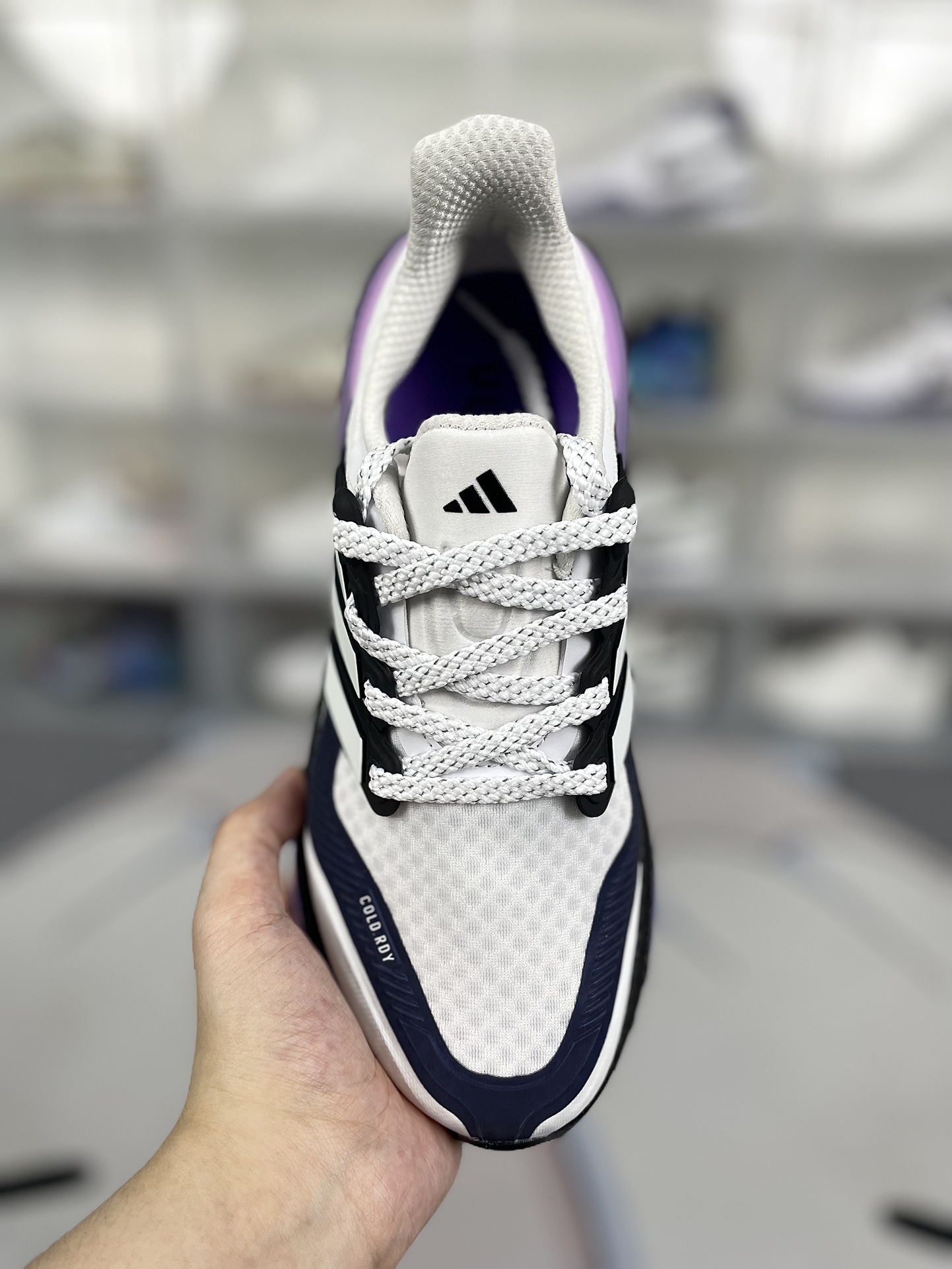 Adidas Ultraboost Light COLD.RDY 2.0 Running Shoes - Black, White & Purple 5 i1719341180 5872 0