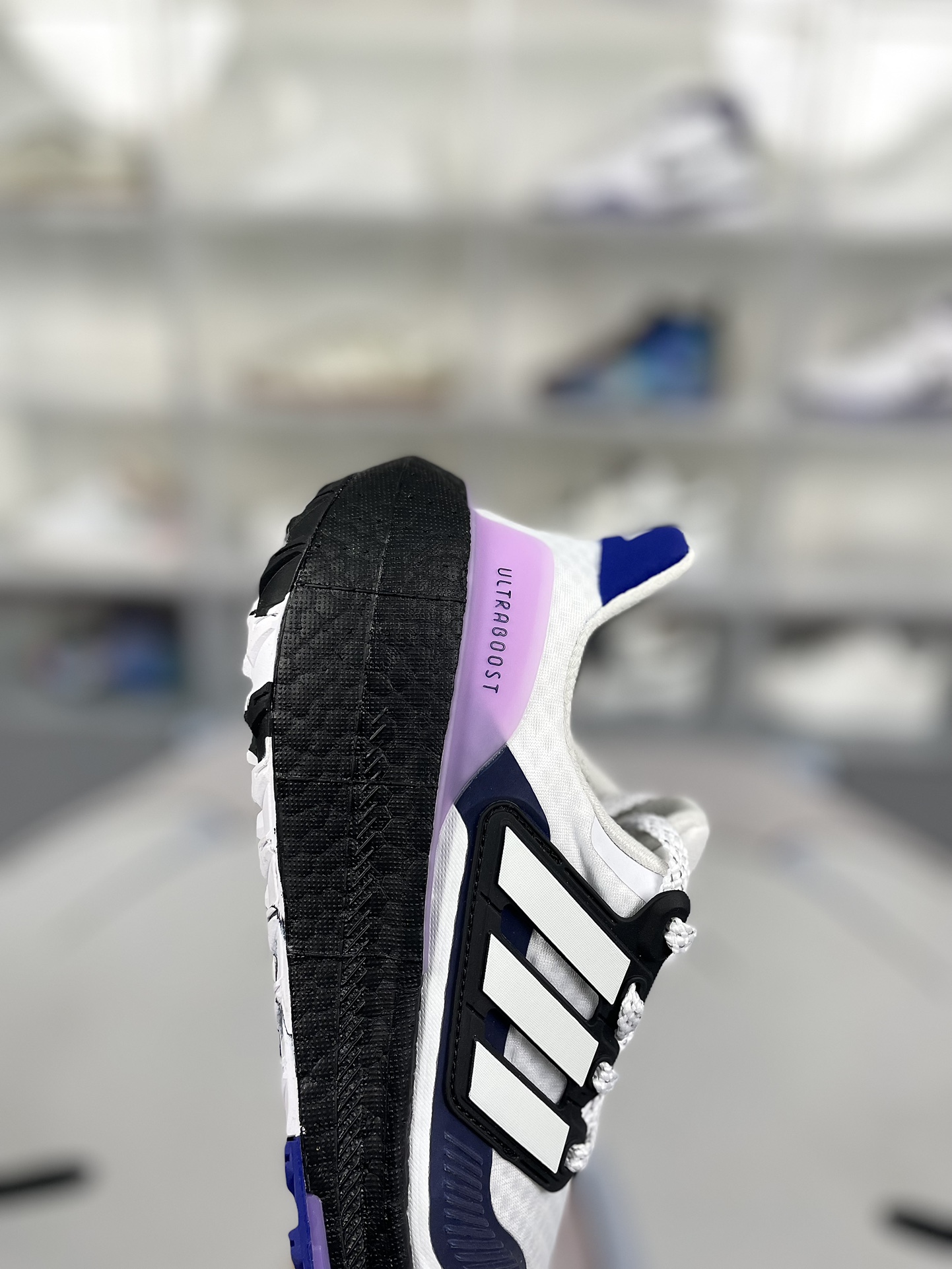 Adidas Ultraboost Light COLD.RDY 2.0 Running Shoes - Black, White & Purple 8 i1719341180 9047 0