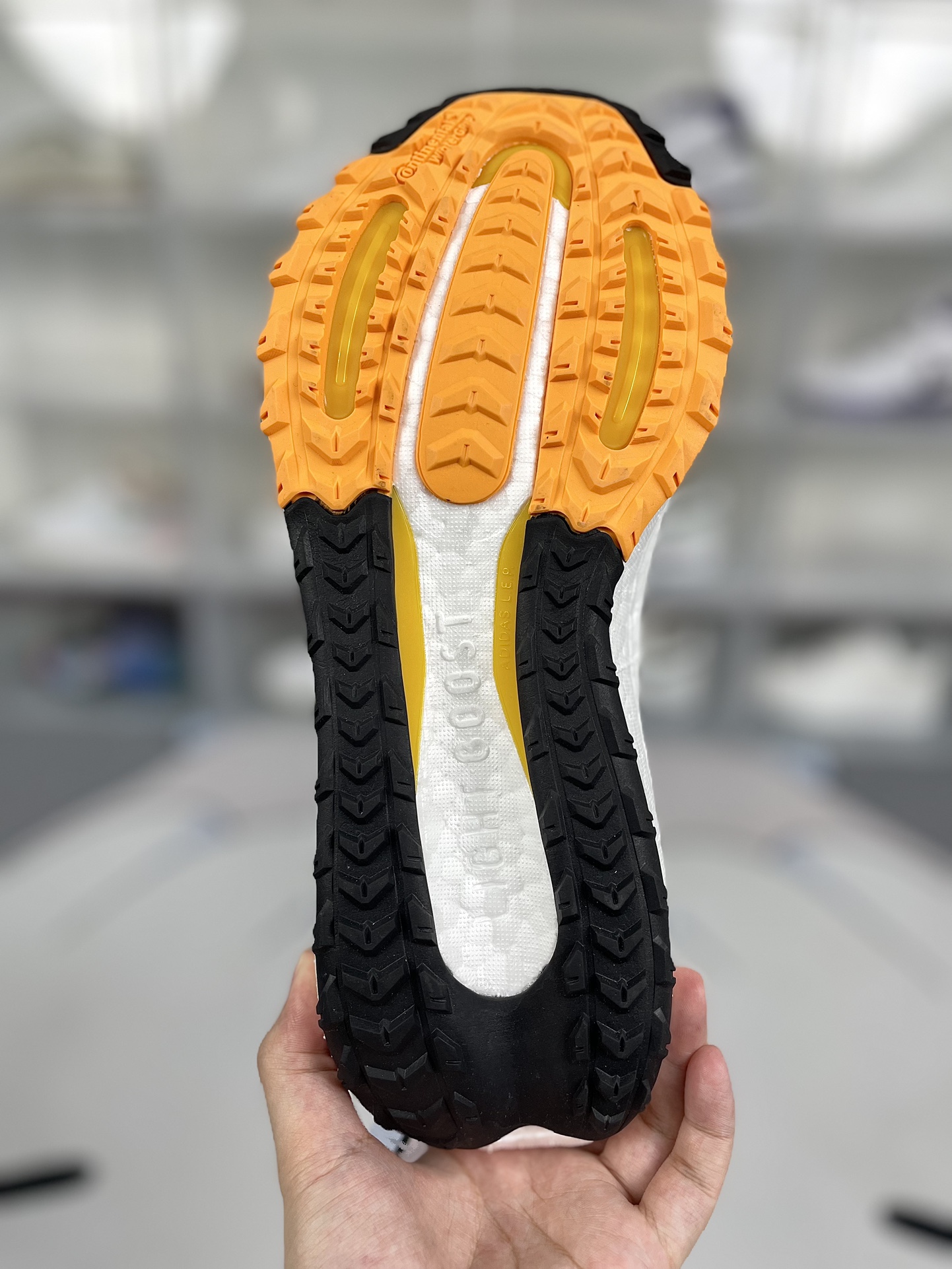 Adidas Ultraboost Light COLD.RDY 2.0 Running Shoes - Gray/Yellow, Size 39-45 6 i1719341202 2812 0