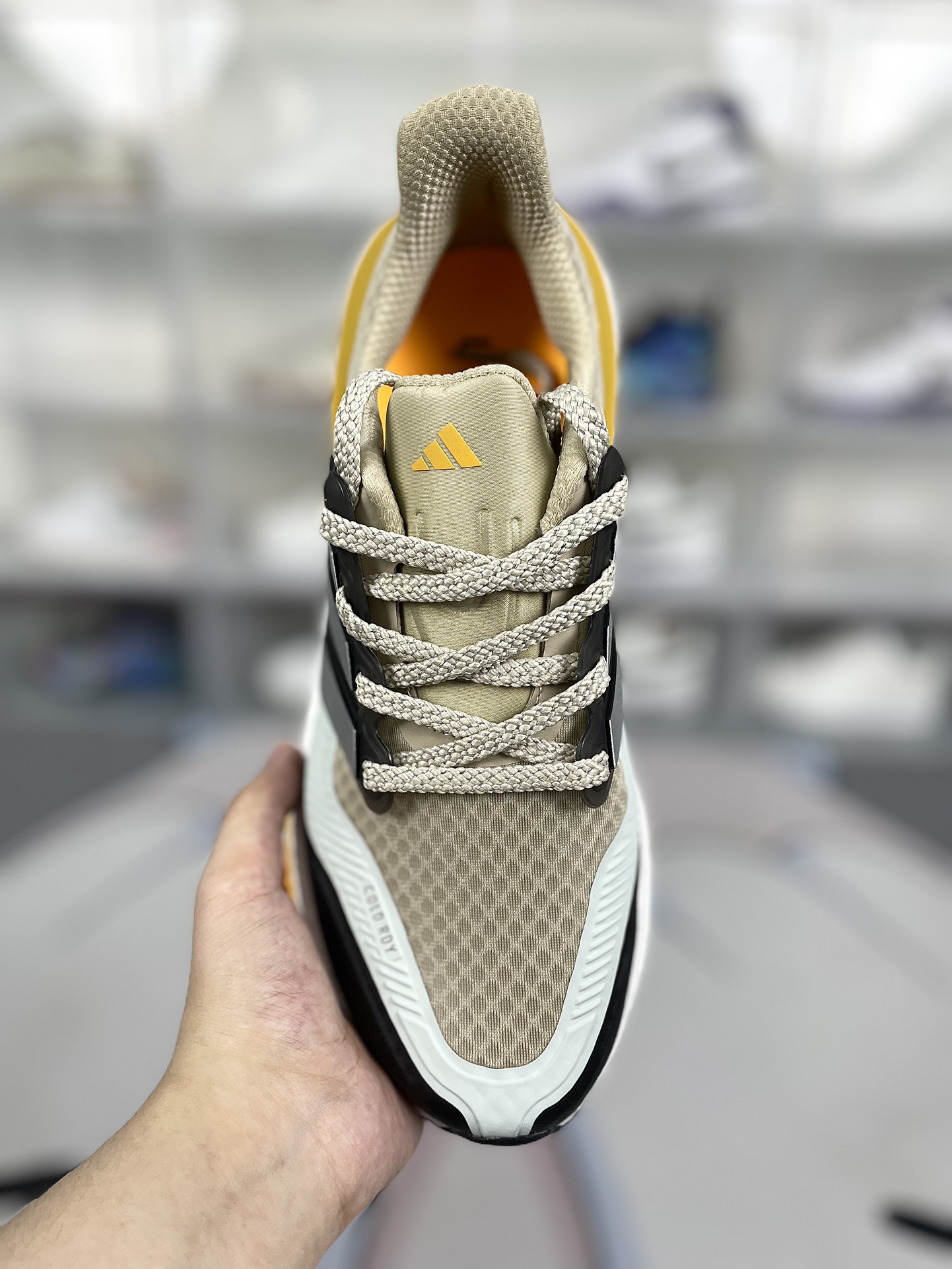 Adidas Ultraboost Light COLD.RDY 2.0 Running Shoes - Gray/Yellow, Size 39-45 4 i1719341202 362 0