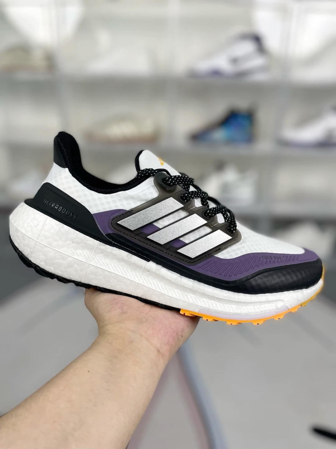 Adidas Ultraboost Light COLD.RDY 2.0 Running Shoes - Gray Purple, Size 39-45
