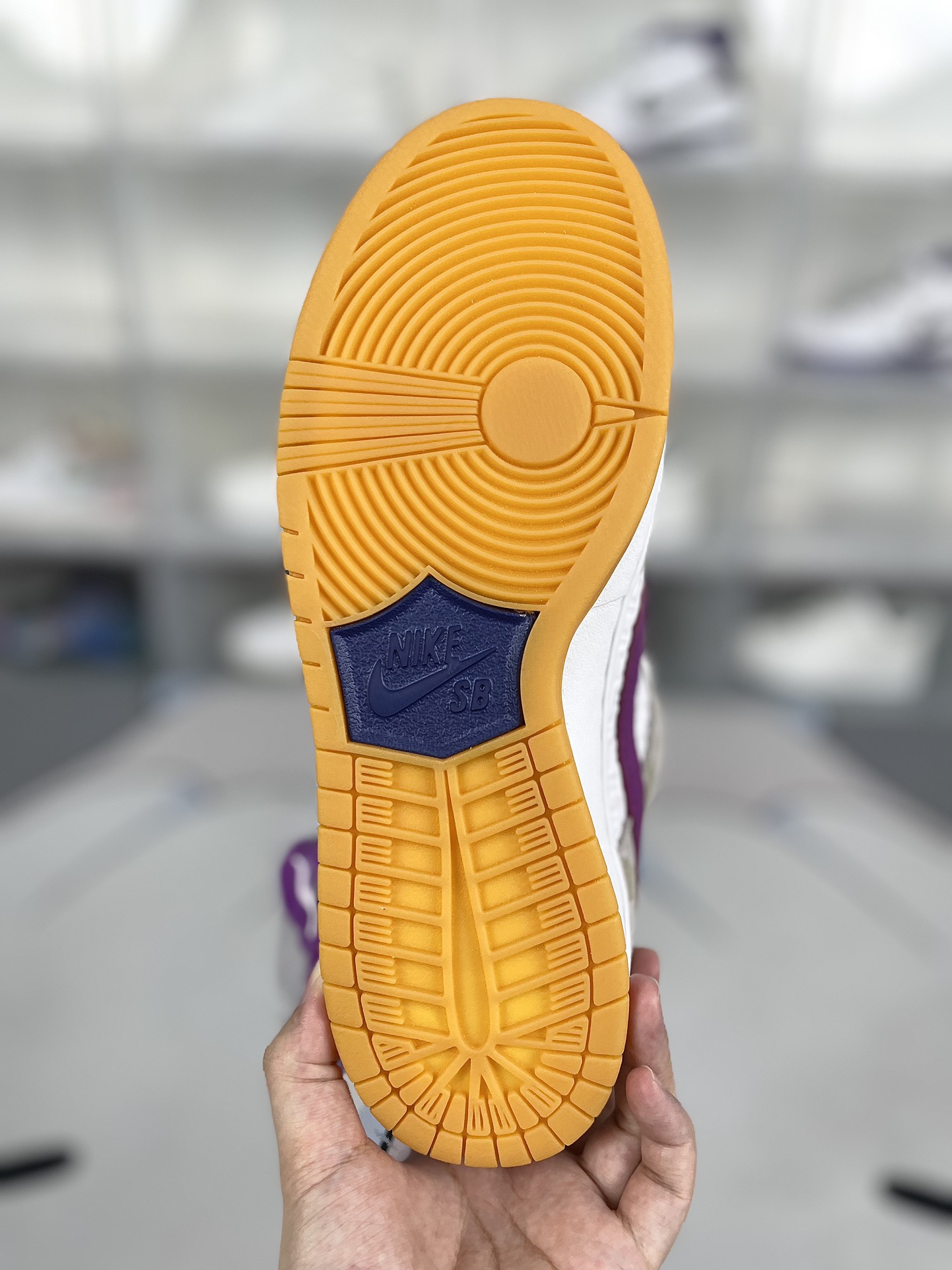 Rayssa Leal x Nike Dunk SB Pure Platinum Vivid Purple, Unisex Skate Shoes 7 i1725225982 3421 2