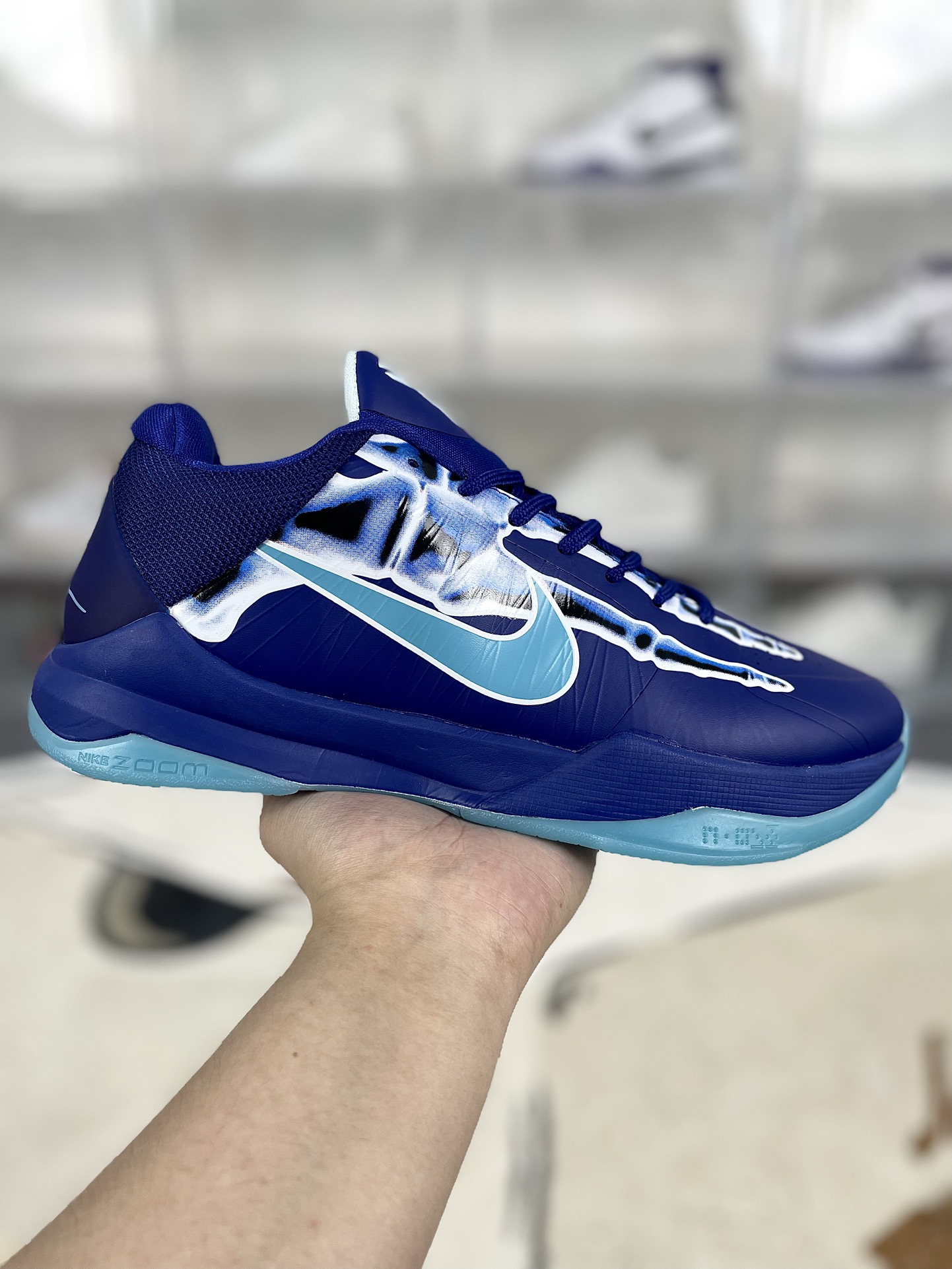 Nike Zoom Kobe 5 Protro "X-Ray" Basketball Shoes - Blue, Unisex 2 i1730055169 2263 2