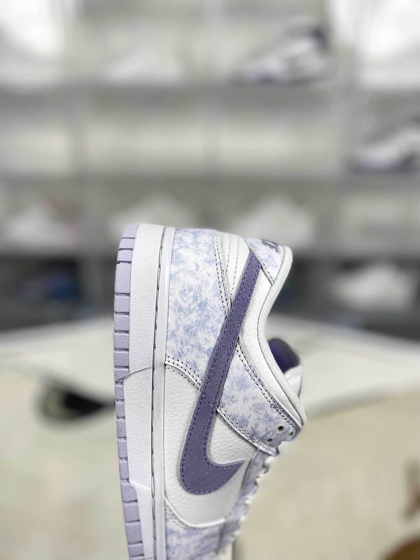 Nike Dunk OG "Purple Pulse" Low Top Sneakers - White/Purple - Size 35.5-47.5 8 i1730489441 8279 5