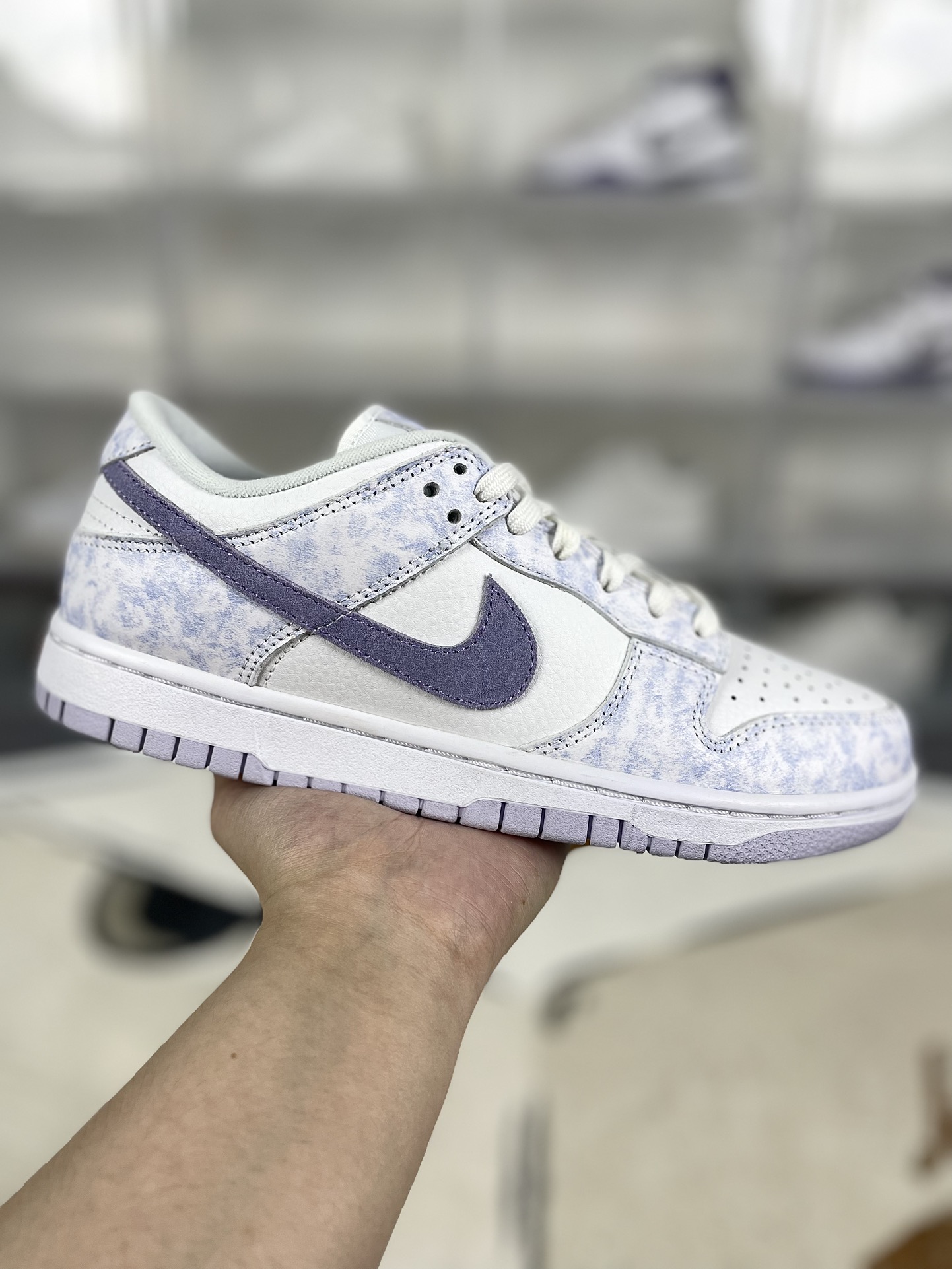 Nike Dunk OG "Purple Pulse" Low Top Sneakers - White/Purple - Size 35.5-47.5 2 i1730489441 873 2