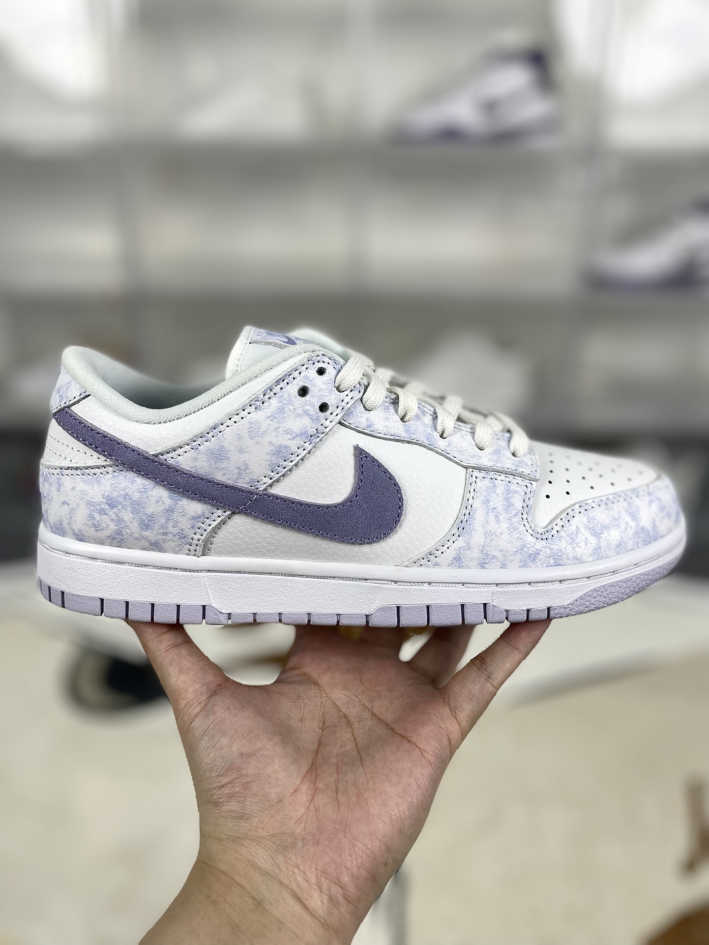 Nike Dunk OG "Purple Pulse" Low Top Sneakers - White/Purple - Size 35.5-47.5 9 i1730489443 926 0