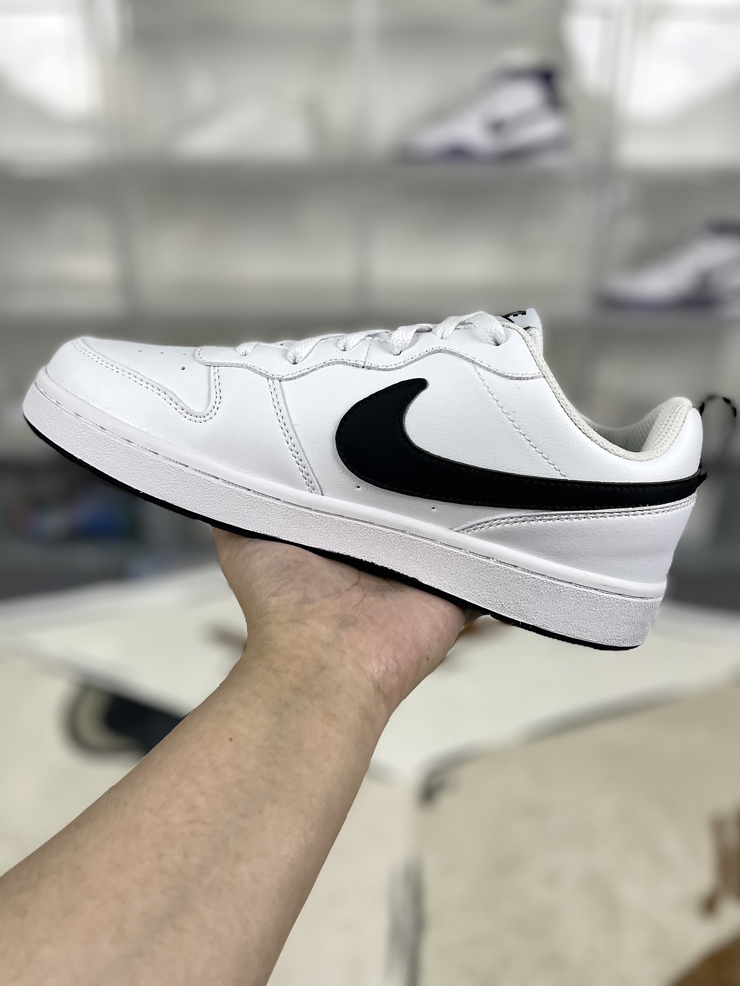 Nike Court Borough 2 Low White Black Casual Sneakers BQ5448-104 2 i1731180761 1108 0