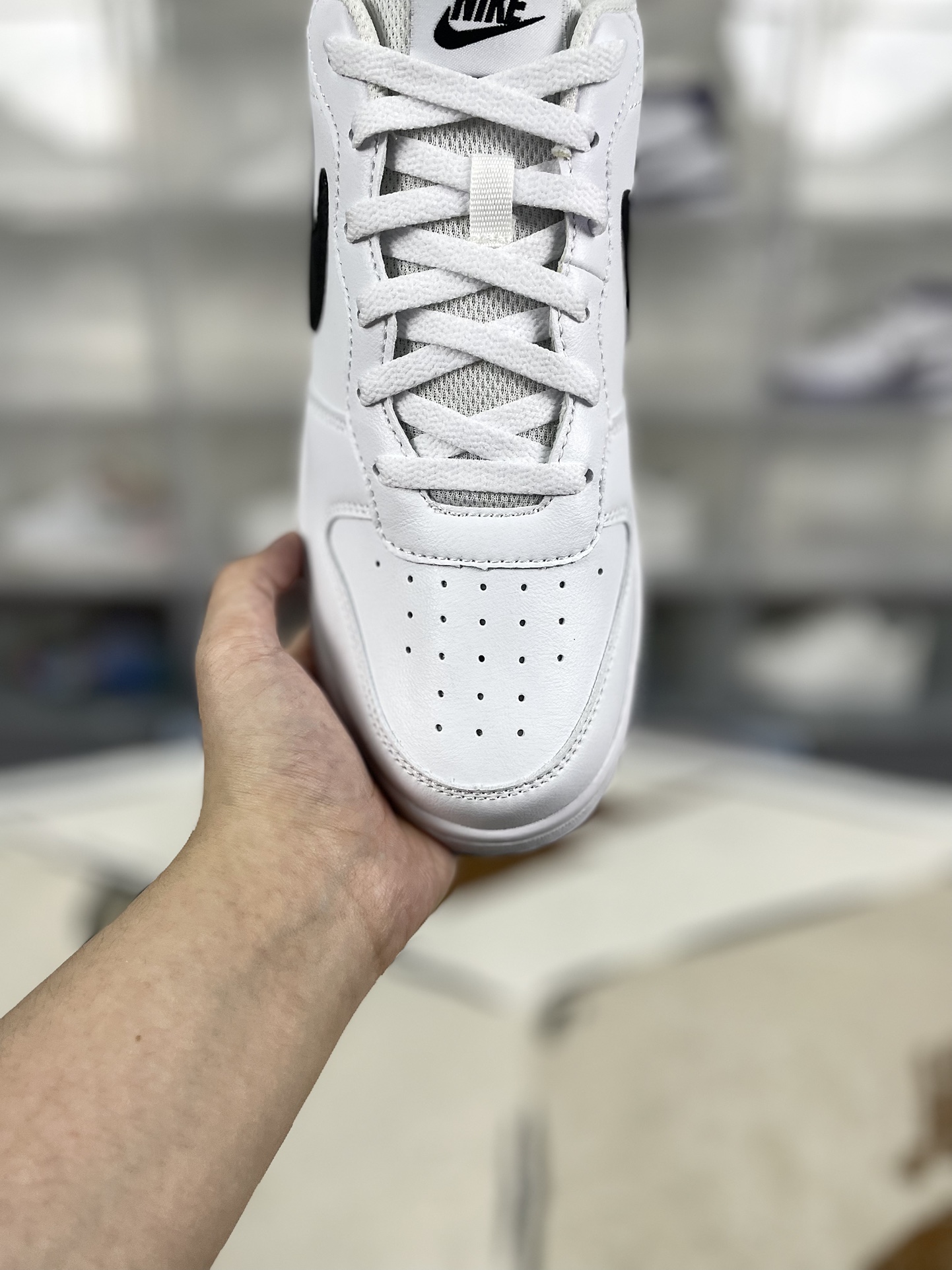 Nike Court Borough 2 Low White Black Casual Sneakers BQ5448-104 5 i1731180761 4309 0