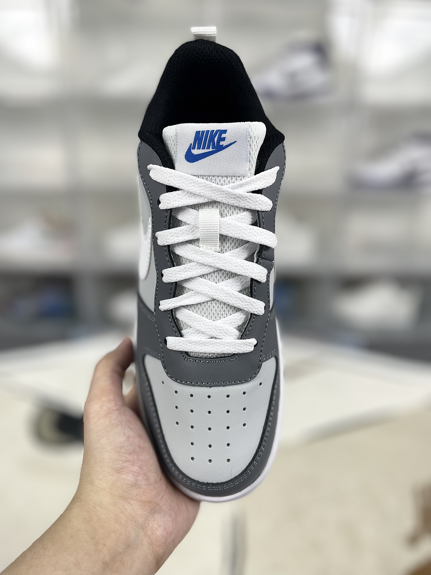 Nike Court Borough Low 2: Flexible, Durable & Stylish Gray/White Sneakers 5 i1731703189 8069 6