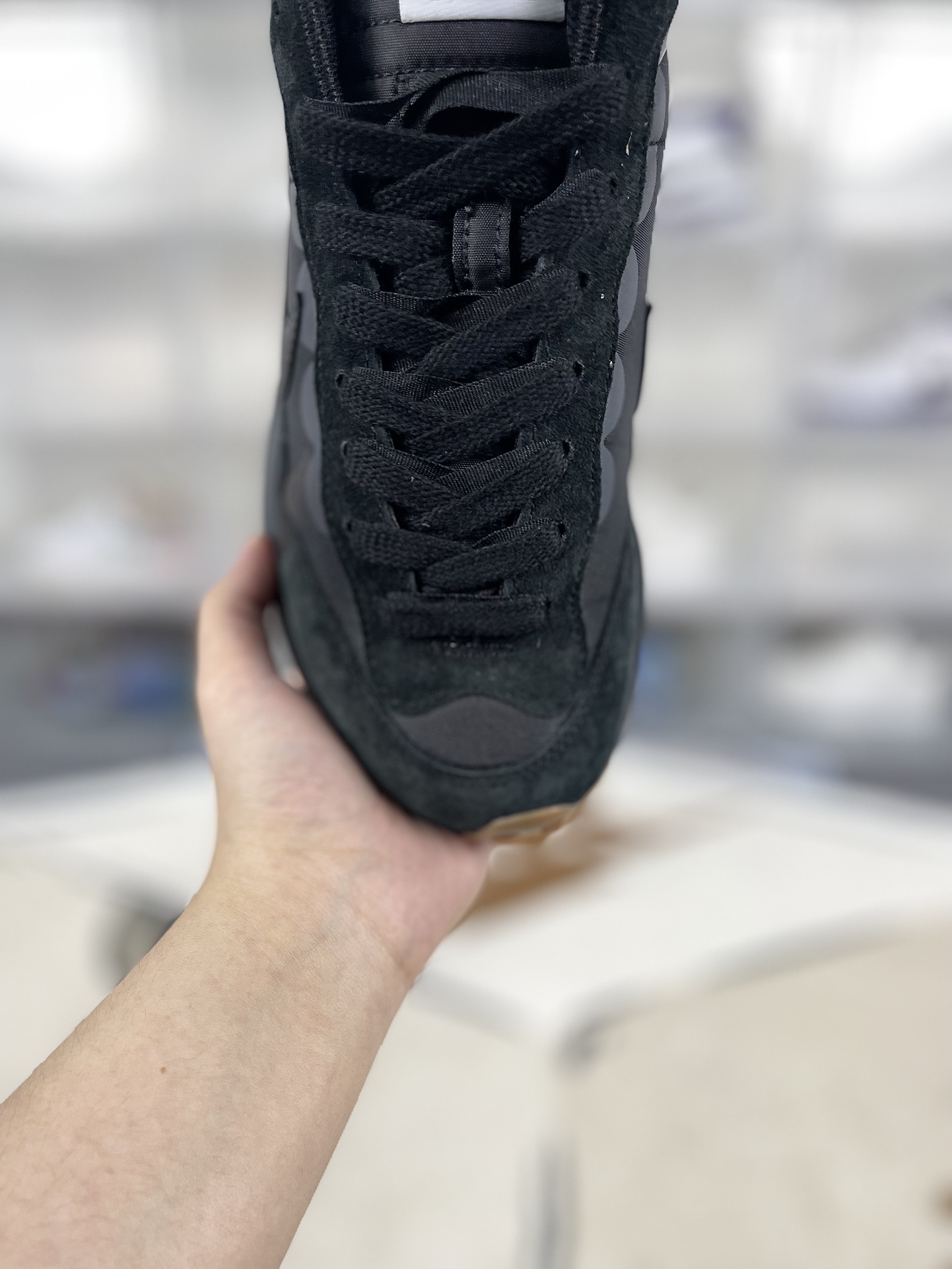 Sacai x Nike VaporWaffle Black Gum Sneakers - Casual Low Top Shoes 6 i1731872927 1981 0
