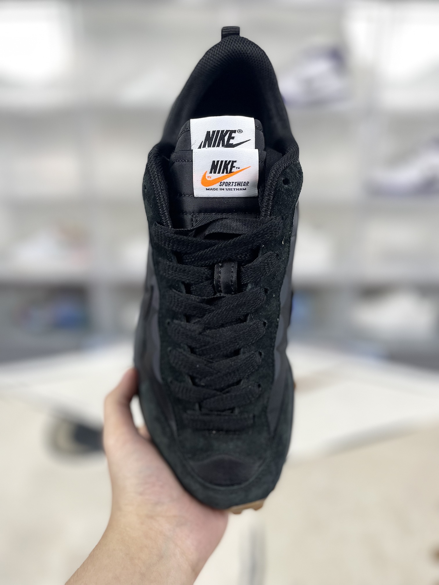 Sacai x Nike VaporWaffle Black Gum Sneakers - Casual Low Top Shoes 5 i1731872927 5683 0