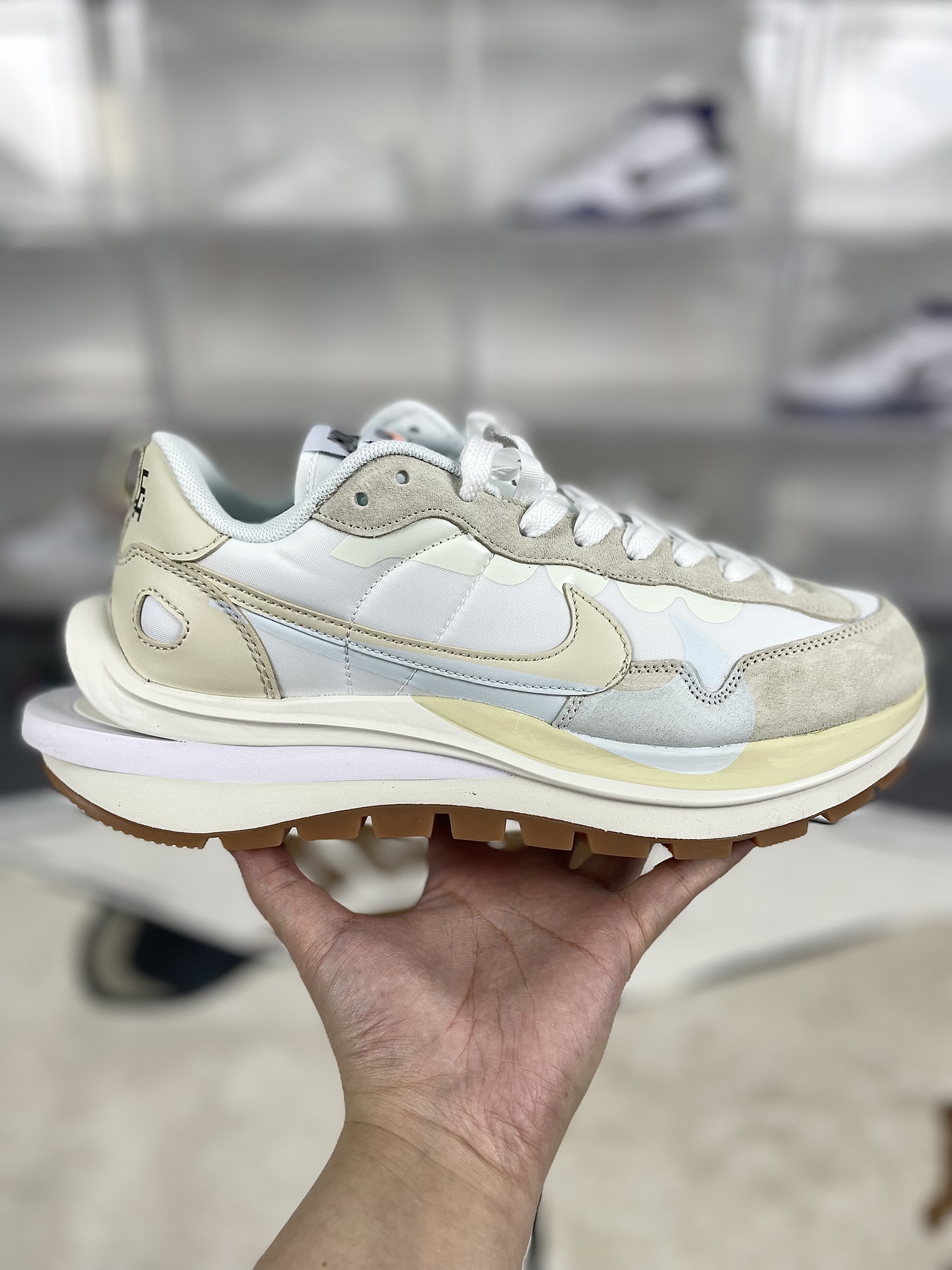 Nike x Sacai VaporWaffle White Gum, Low Top Lifestyle Sneakers - DD1875-100 9 i1732482395 6178 0
