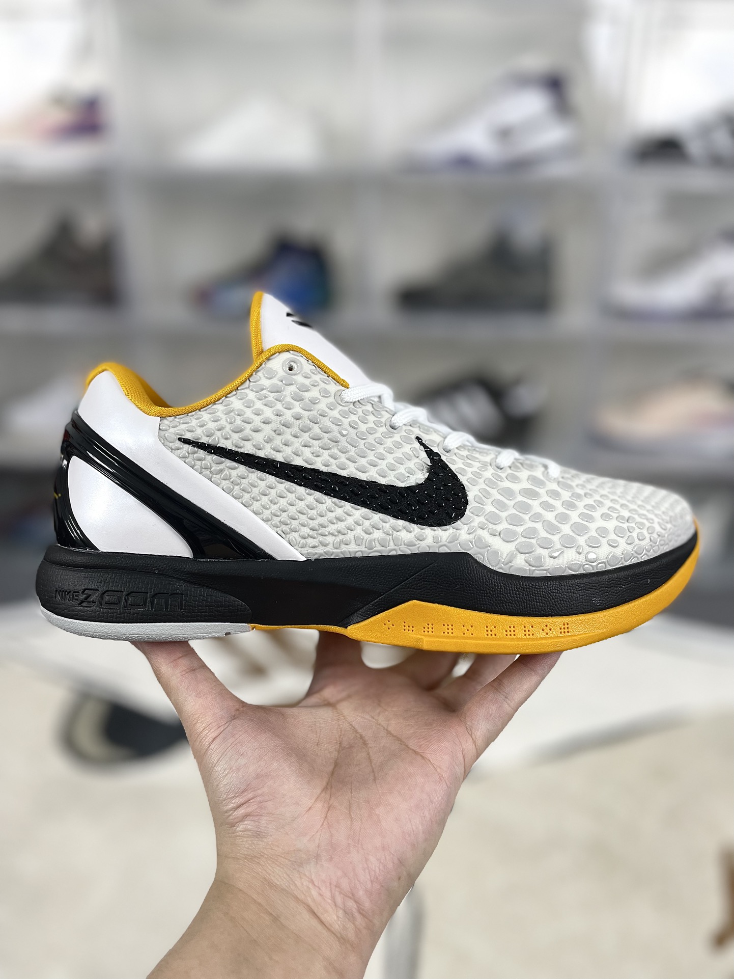 Nike Zoom Kobe 6 Protro Basketball Shoes - White Del Sol Edition 9 i1732998226 1781 7