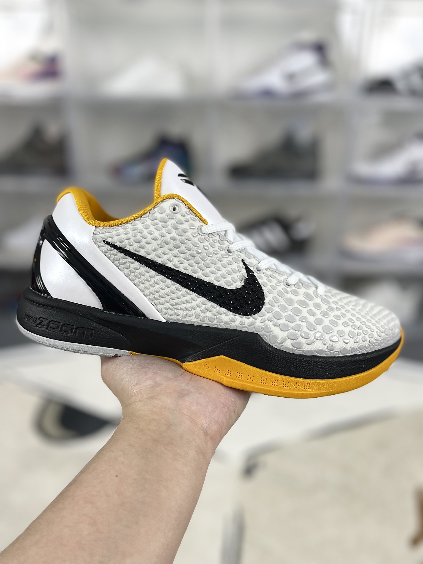 Nike Zoom Kobe 6 Protro Basketball Shoes - White Del Sol Edition 2 i1732998226 2106 8