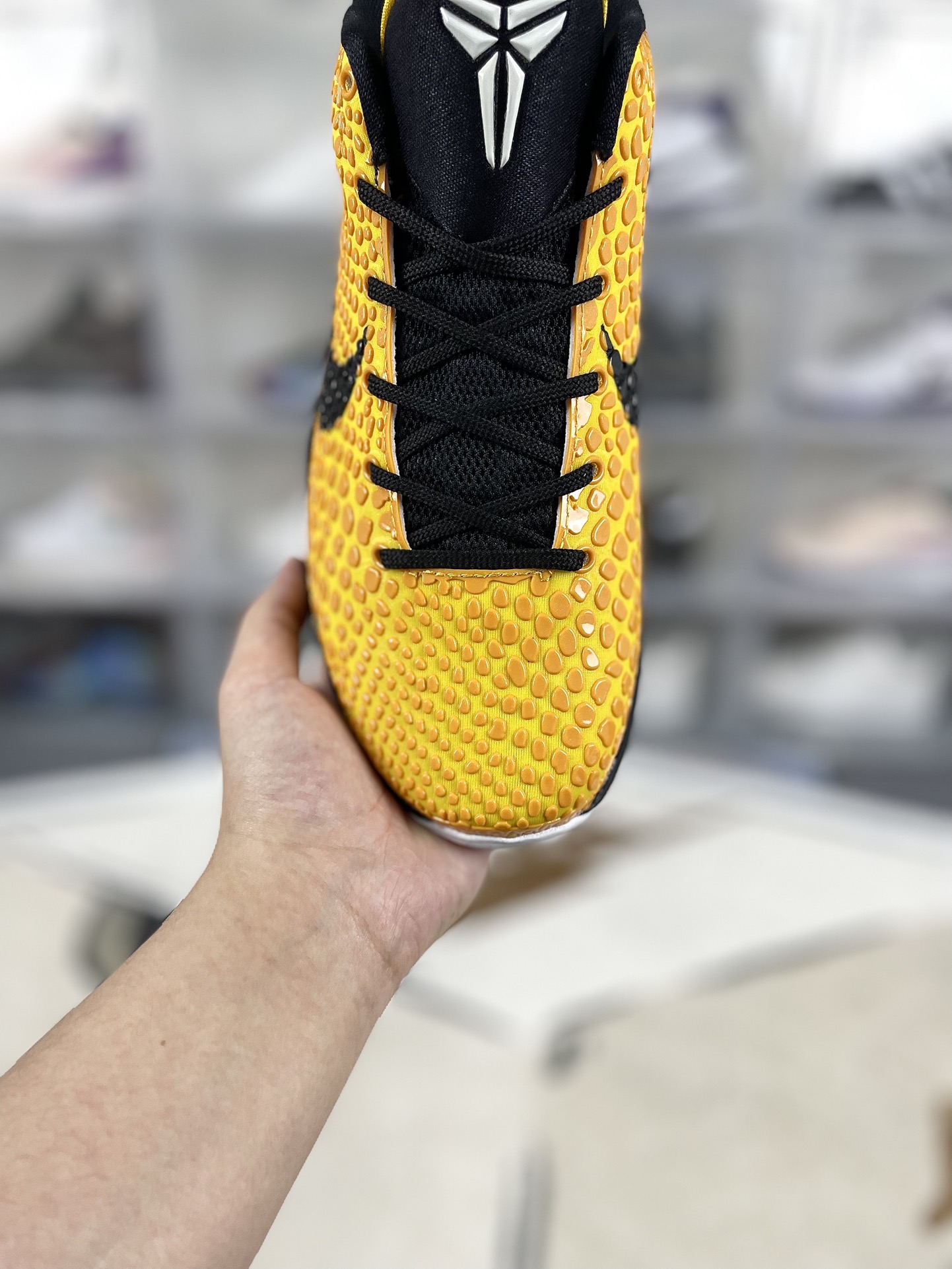Nike Zoom Kobe 6 VI Lightbulb Basketball Shoes Black Yellow 429659-700 5 i1732998265 559 7