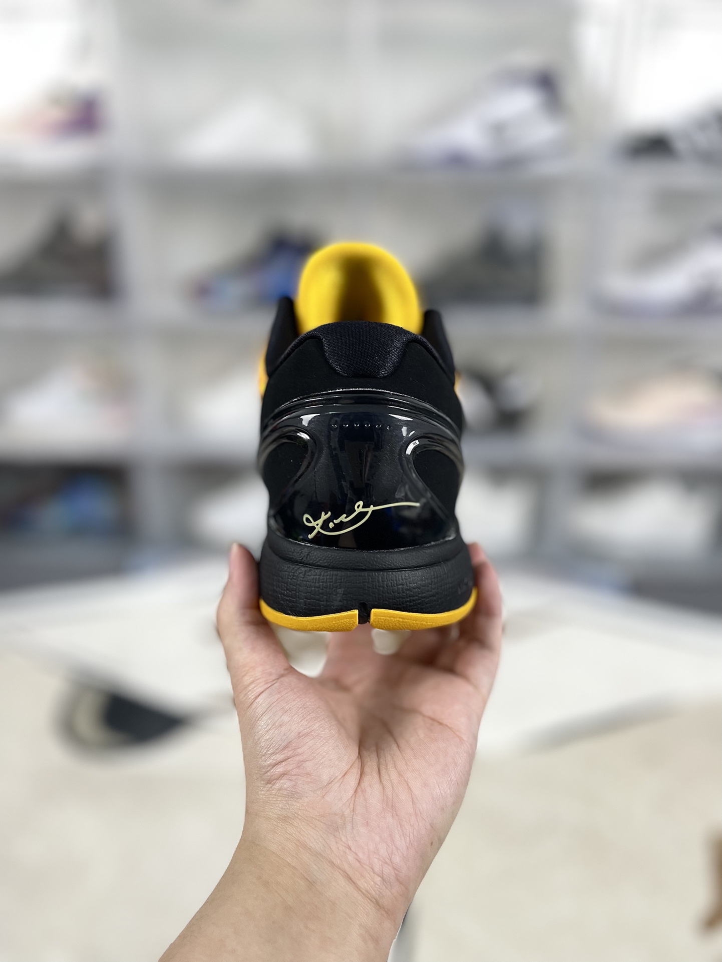 Nike Zoom Kobe 6 VI Lightbulb Basketball Shoes Black Yellow 429659-700 3 i1732998265 6865 5