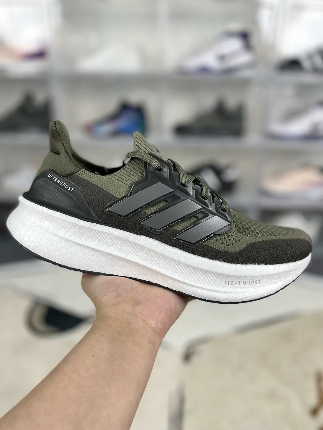 Adidas Ultraboost 5.0: Lightweight, Cushioned Running Shoes - Gray Brown