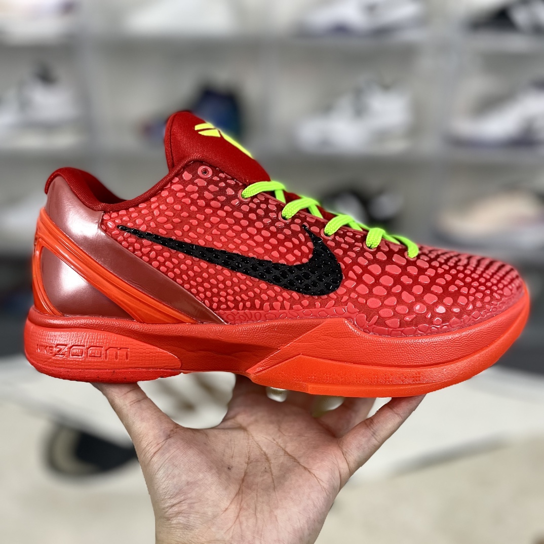 Nike Kobe 6 Protro 'Reverse' Basketball Shoes - Red/Black - Size 39-47.5 9 i1733604706 1179 8