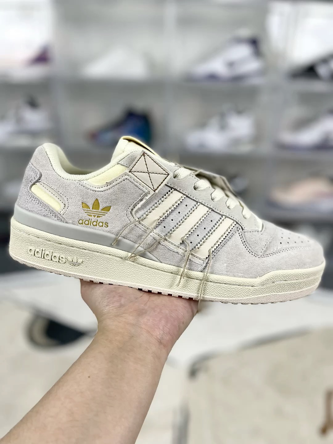 Adidas Originals Forum 84 Low White Sneakers Unisex, Lightweight and Durable