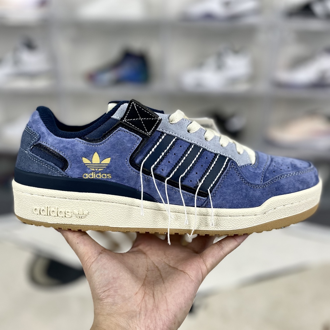Adidas Originals Forum 84 Low-Top Sneakers - Denim Blue, Unisex Style 8 i1733687938 2302 0