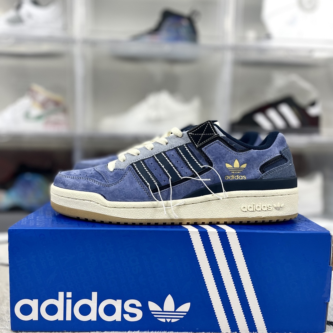 Adidas Originals Forum 84 Low-Top Sneakers - Denim Blue, Unisex Style 9 i1733687938 9369 0